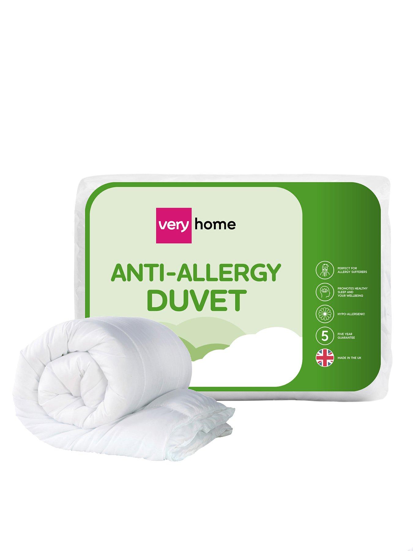 Very Home Anti-Allergy 10.5 Tog Duvet - Double - White