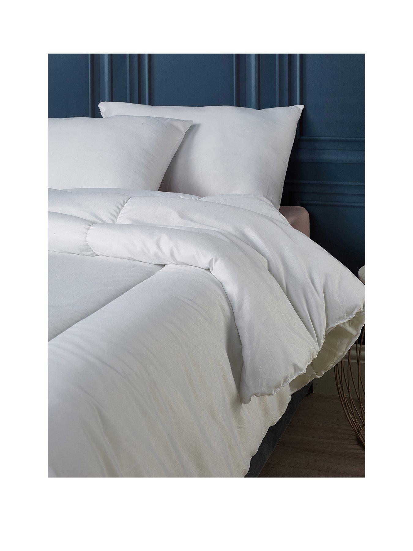 Product photograph of Very Home Anti-allergy 13 5 Tog Double Duvet - White from very.co.uk