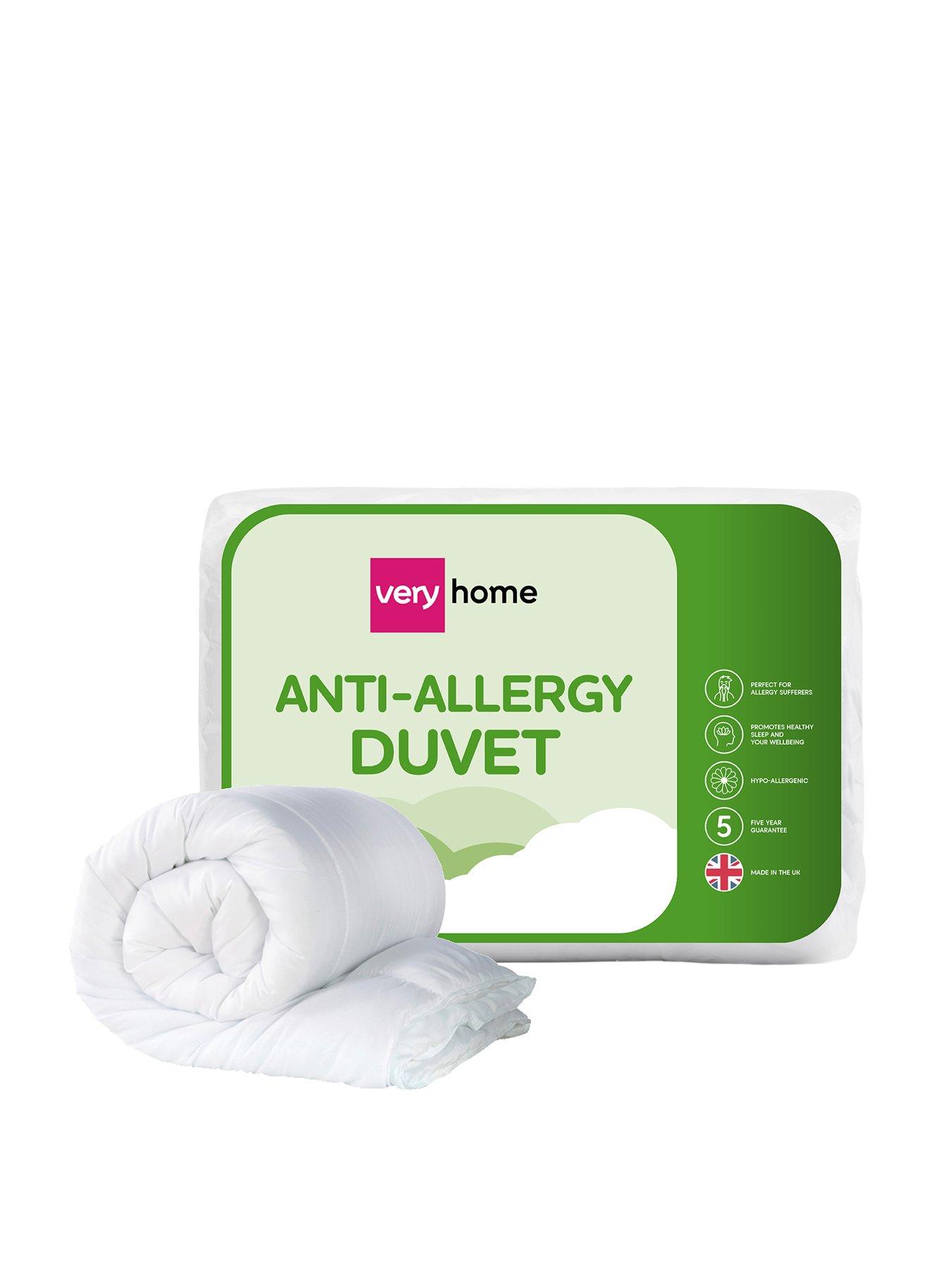 Very Home Anti-Allergy 13.5 Tog Double Duvet - White