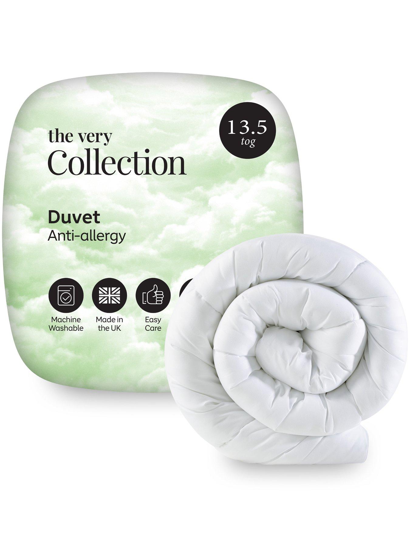 The Very Collection Anti-Allergy 13.5 Tog Double Duvet - White