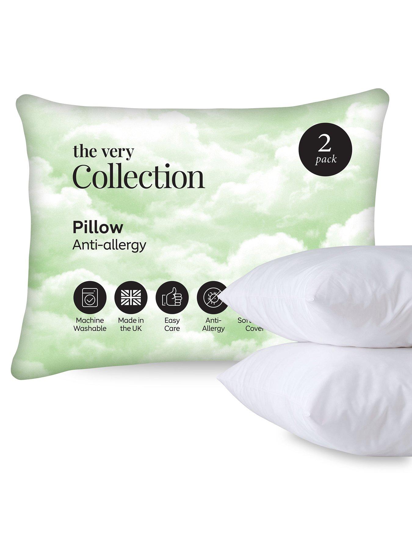 The Very Collection Anti-Allergy Pillow Pair - White