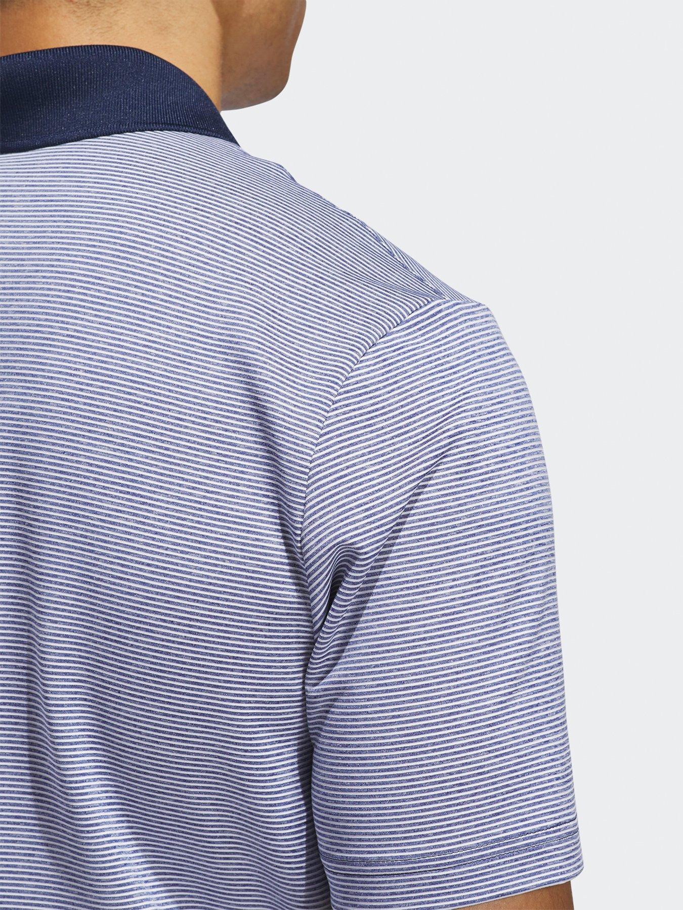 Image 5 of 5 of adidas Mens Golf Ottoman Polo - Navy