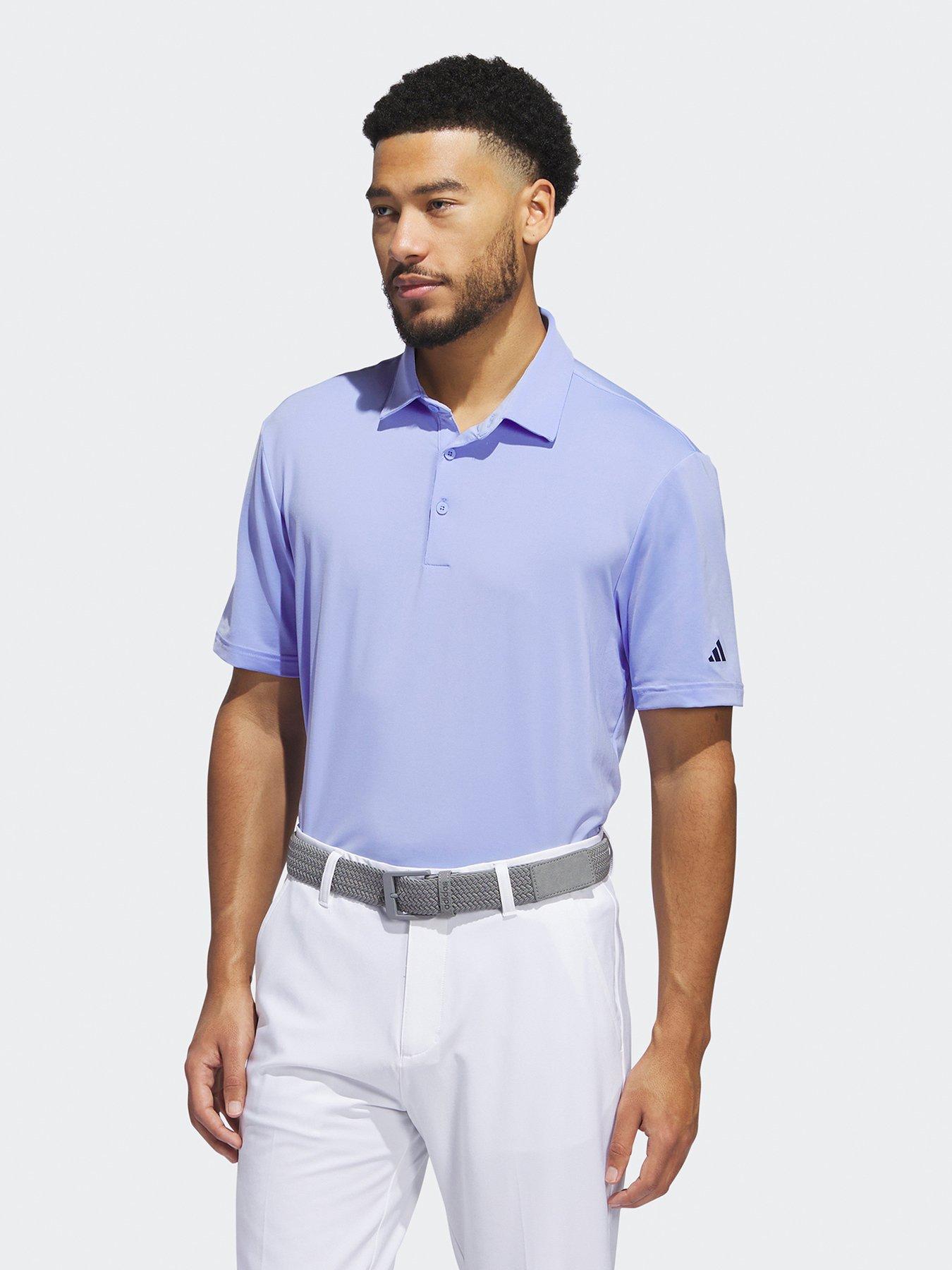 undefined Mens Golf Ultimate365 Solid Left Chest Polo- Blue