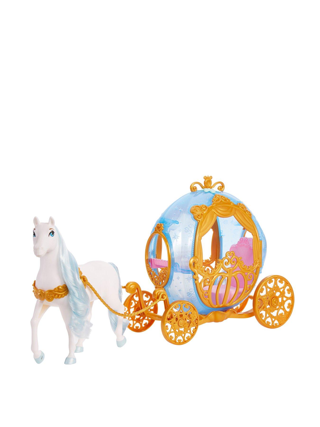 Disney Princess Cinderella s Rolling Carriage Horse with Brushable Mane Tail Very