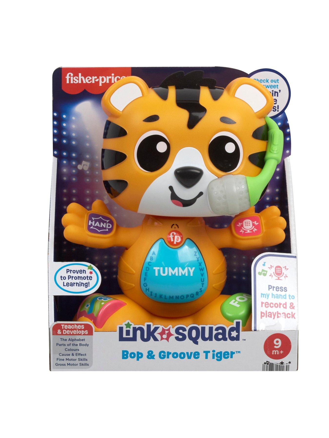 Image 7 of 8 of Fisher-Price Link Squad Bop &amp; Learn Tiger