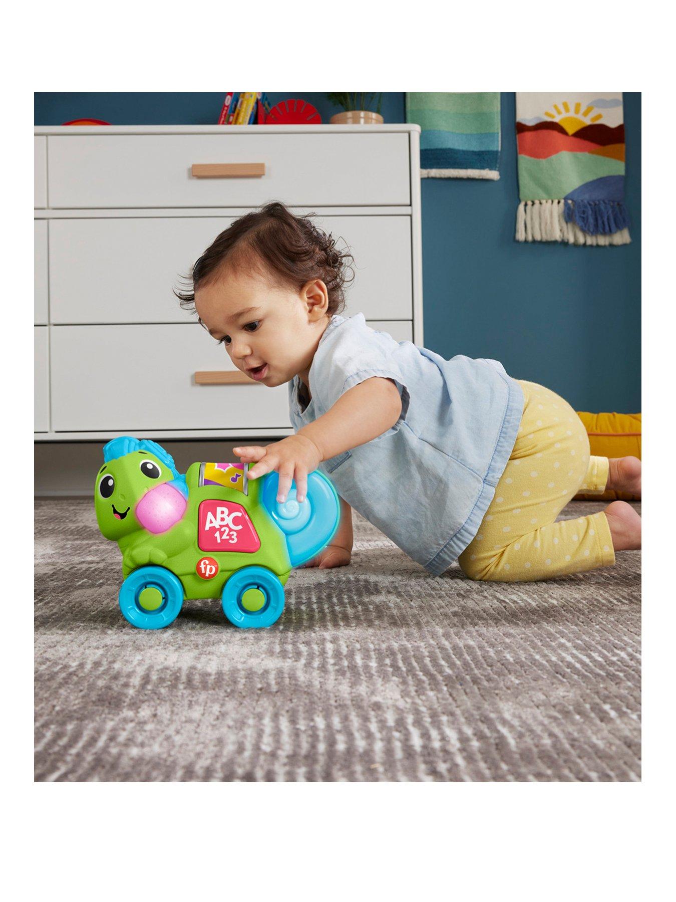 Image 1 of 8 of Fisher-Price Link Squad Crawl &lsquo;n' Colours Chameleon