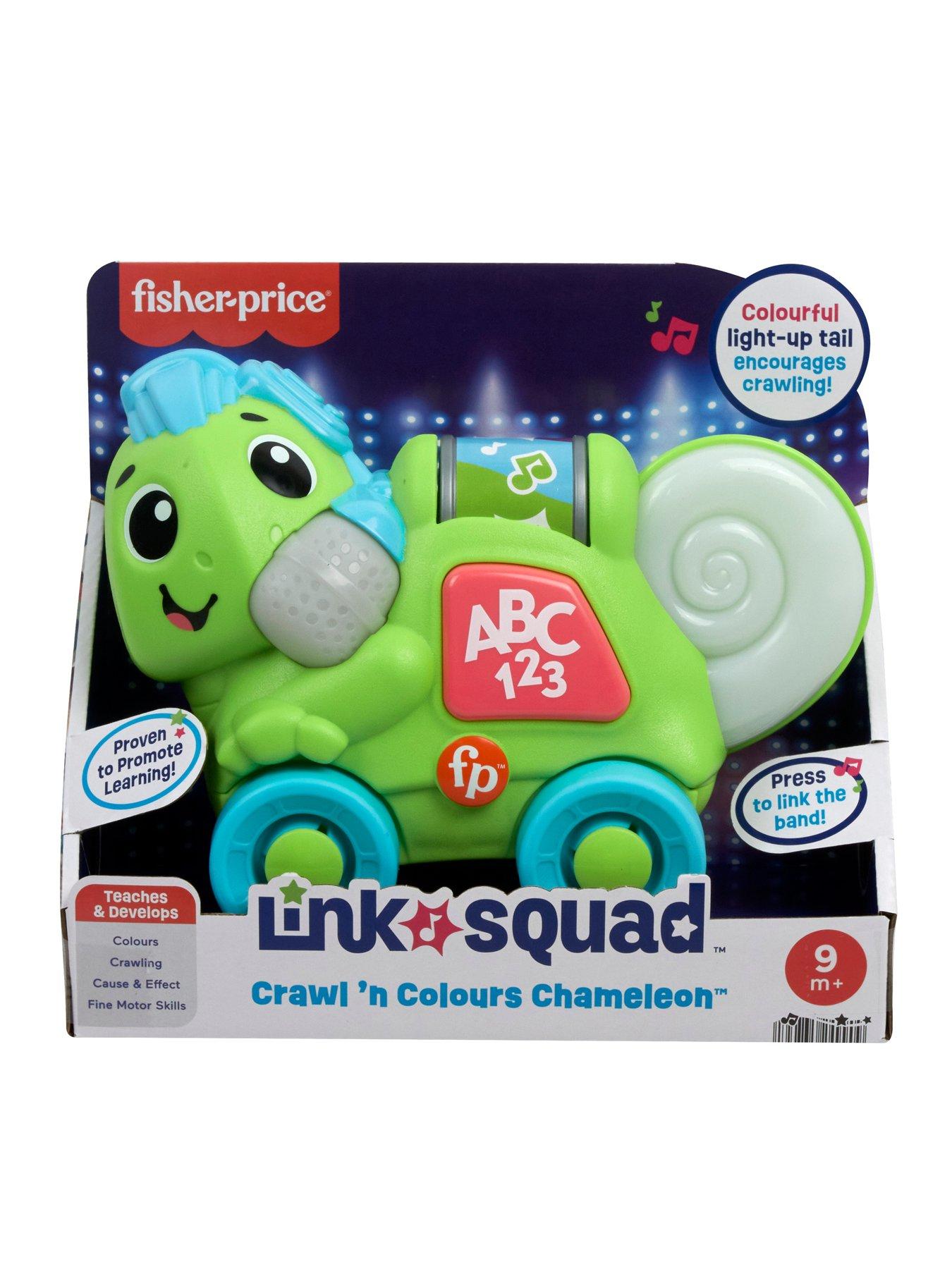 Image 7 of 8 of Fisher-Price Link Squad Crawl &lsquo;n' Colours Chameleon