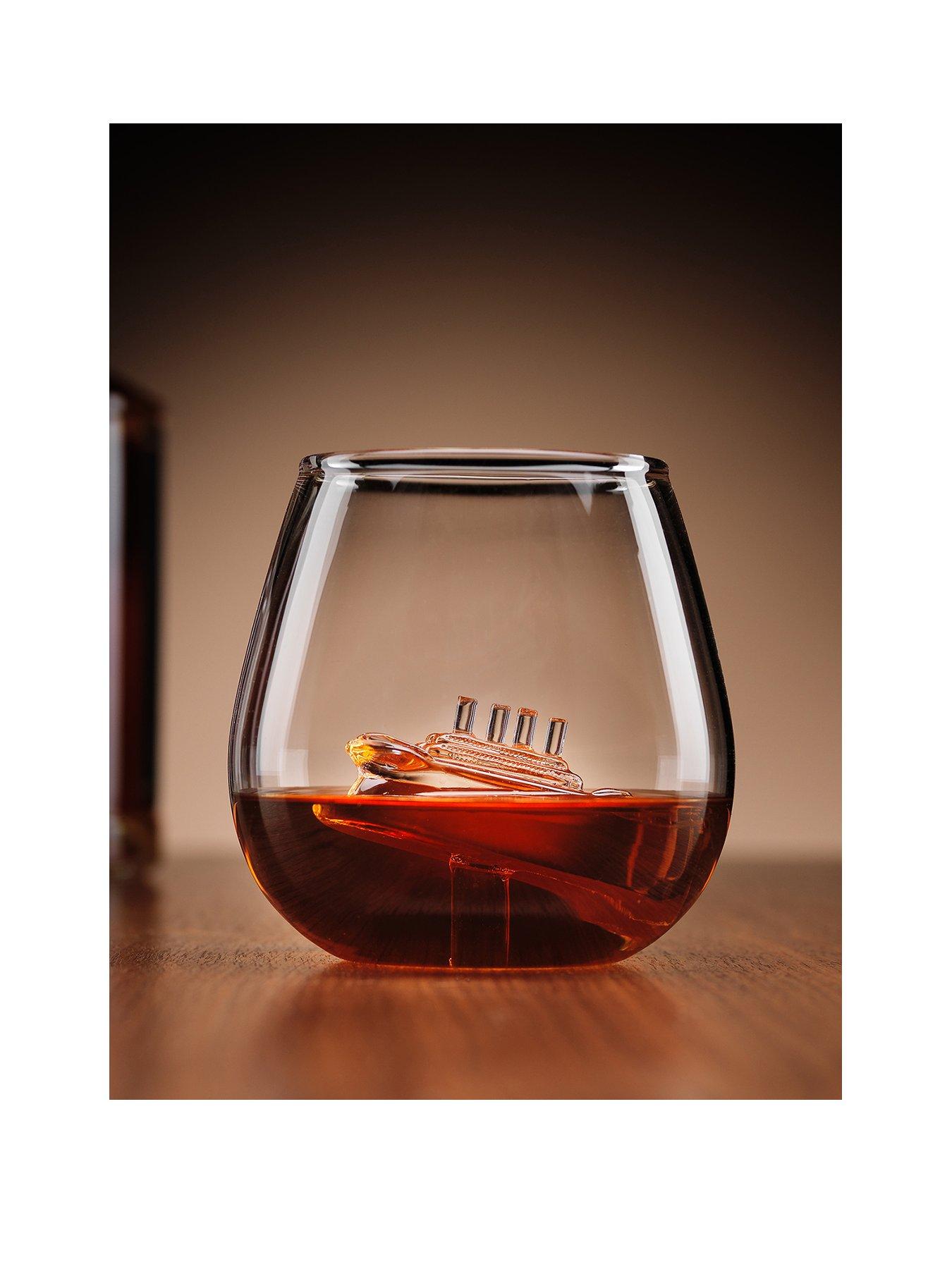 Product photograph of Menkind Sinking Ship In A Glass from very.co.uk