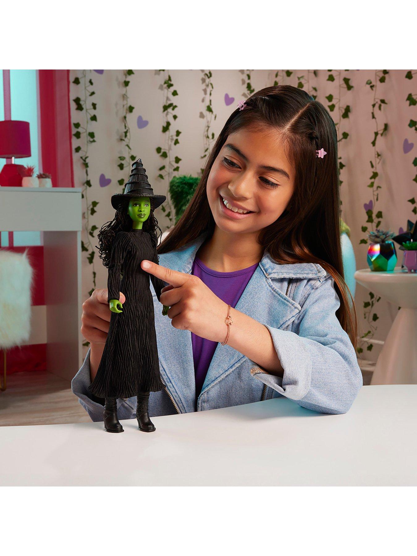 Image 2 of 6 of Wicked Singing Elphaba Fashion Doll &amp; Accessories