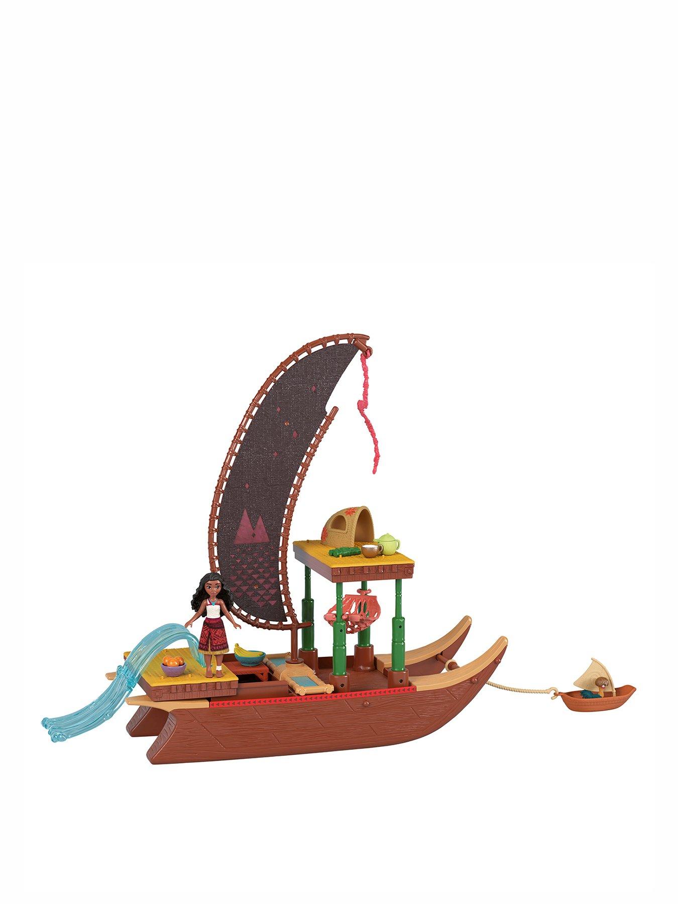 undefined Moanas Adventure Canoe Playset