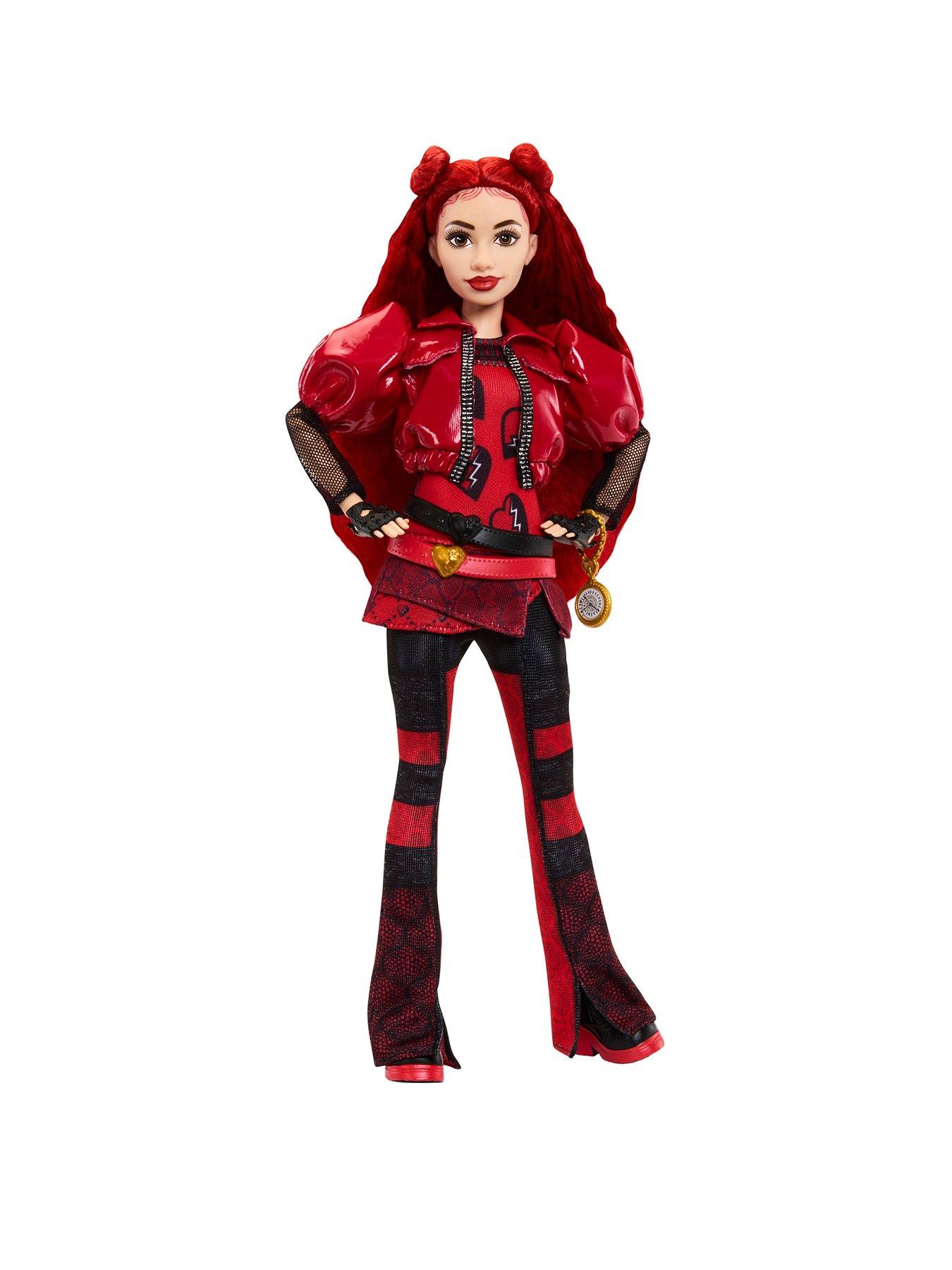 Disney Descendants The Rise of Red Fashion Doll & Accessory, Red ...