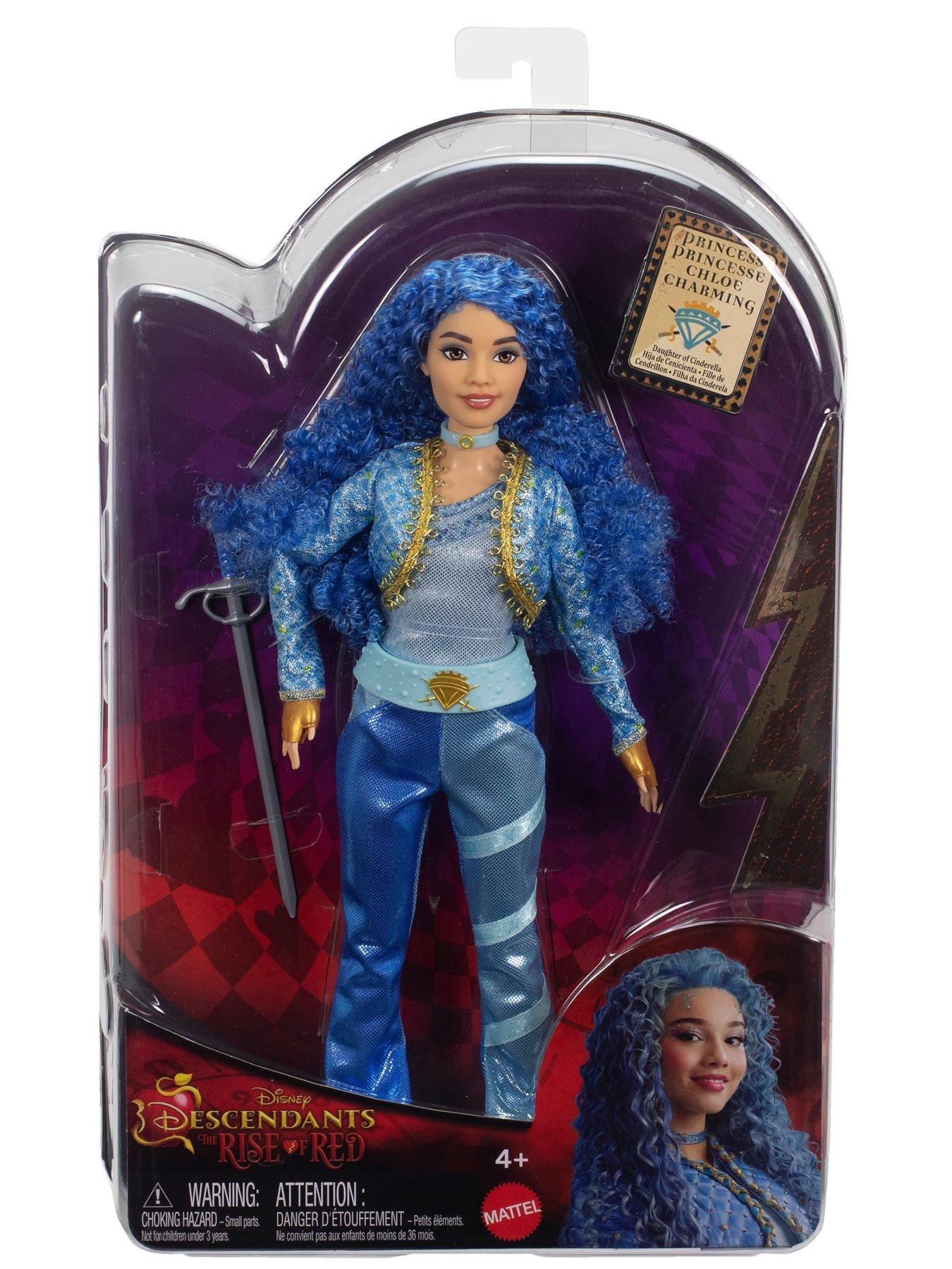 Disney Descendants The Rise of Red Fashion Doll Princess Chloe Charming Daughter of Cinderella Very