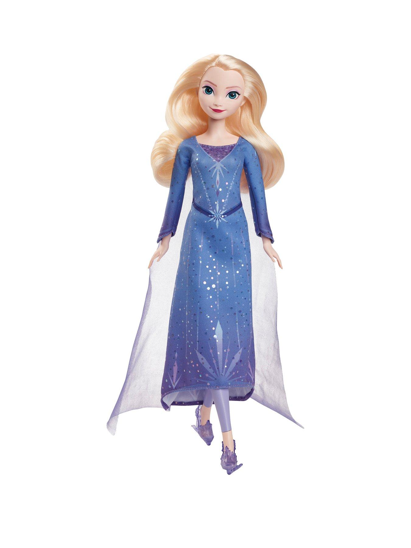 Disney Frozen Ice-Skating Elsa Fashion Doll with Skates  &  Shoes