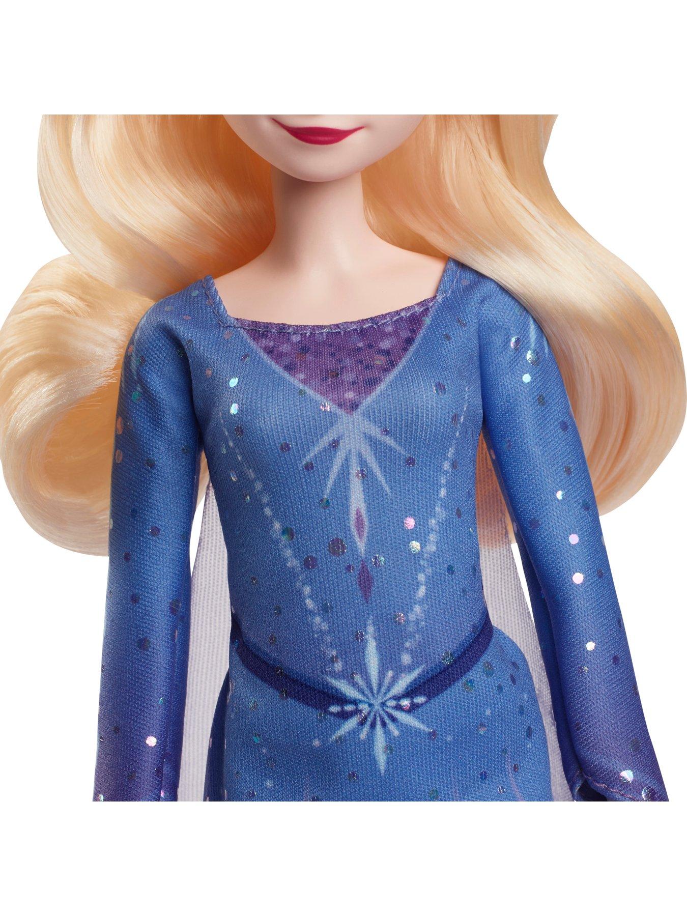 Disney Frozen Ice Skating Elsa Fashion Doll with Skates Shoes Very