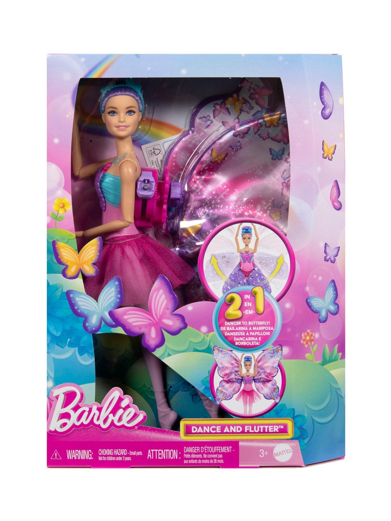 Barbie flying butterfly doll hotsell