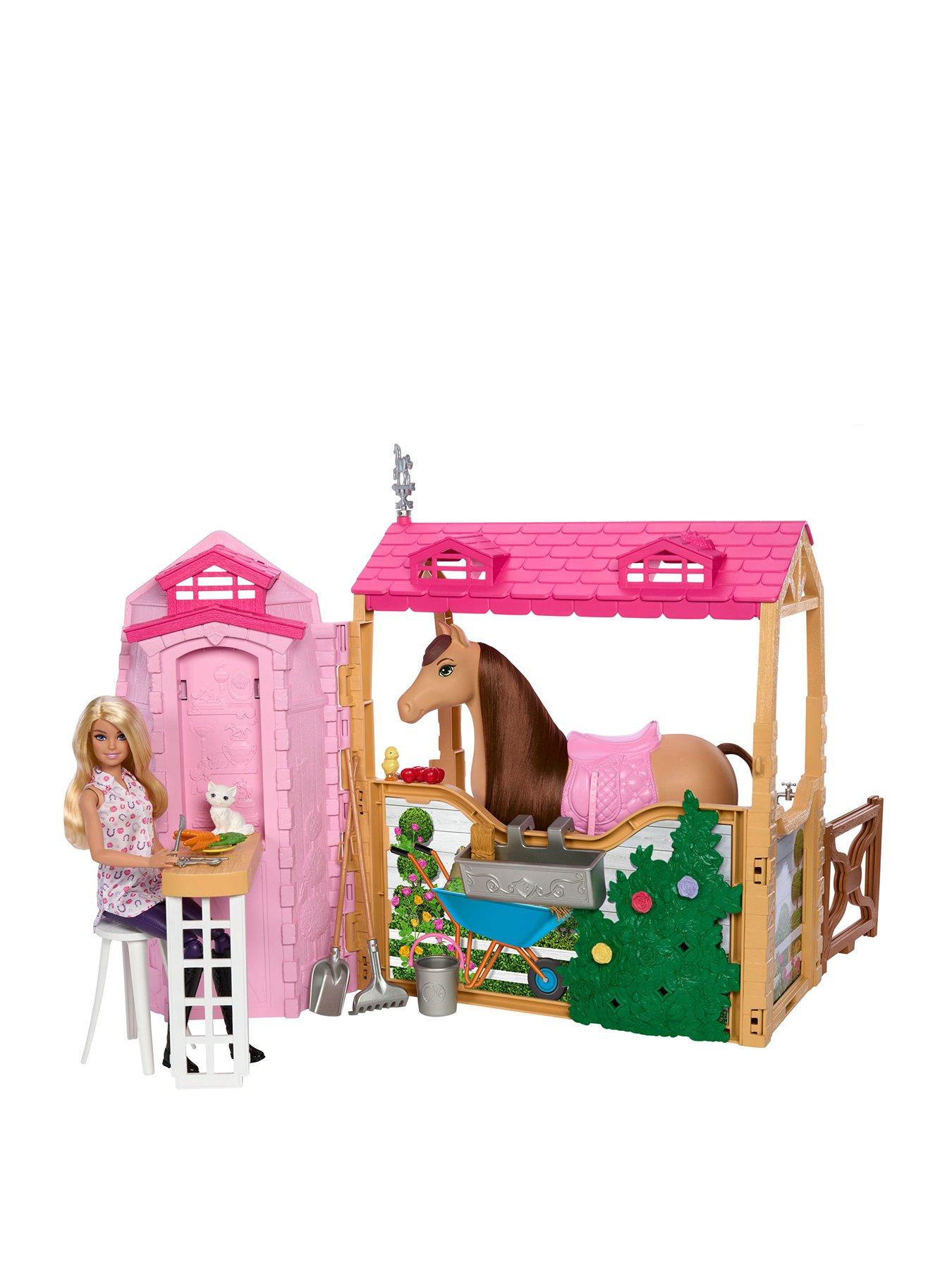 Barbie Mysteries The Great Horse Chase Ultimate Stable Playset Very