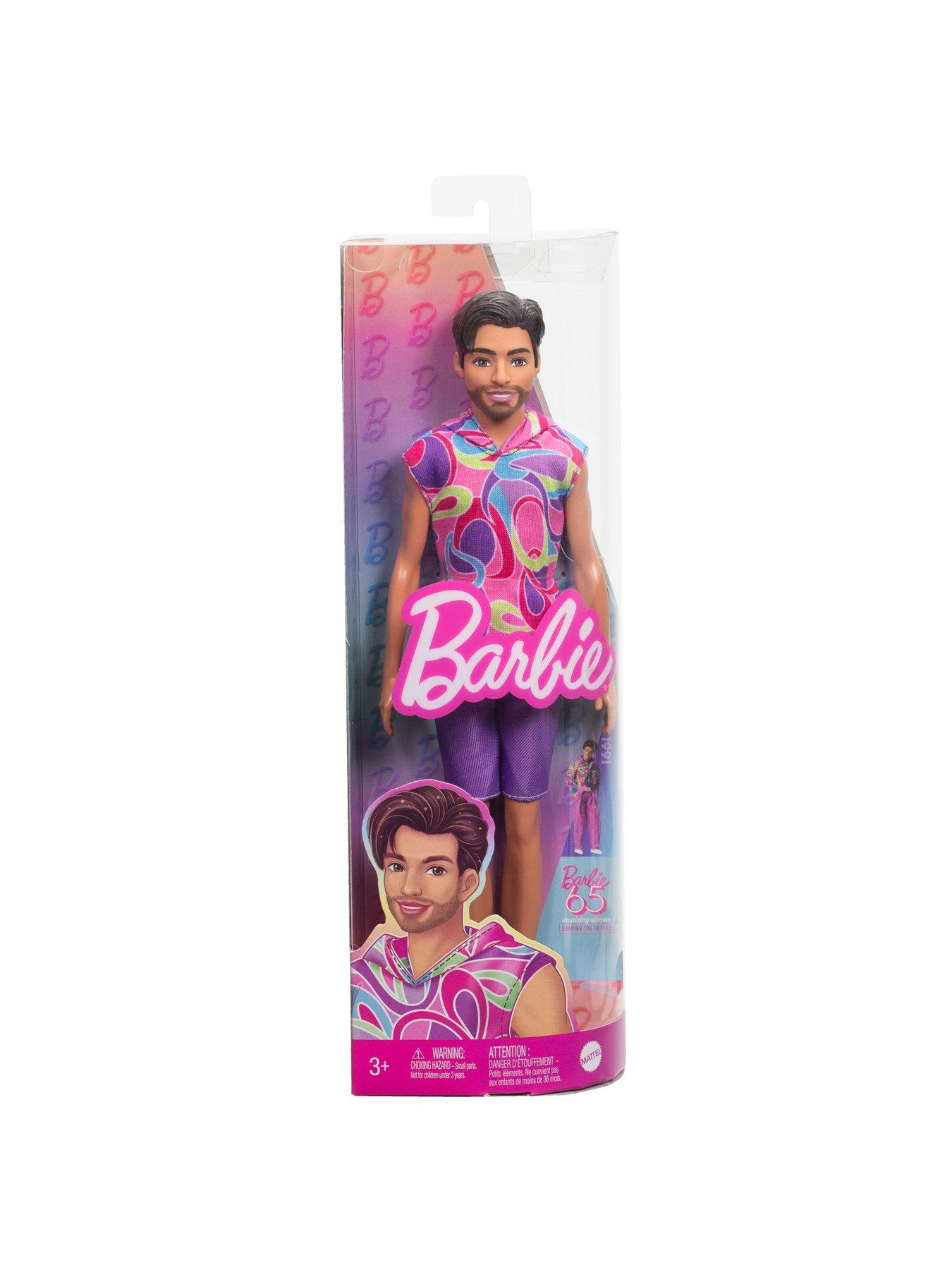 Barbie Fashionistas Ken Doll 227 Brunette Fashion Doll with Totally Hair Inspired Look Very