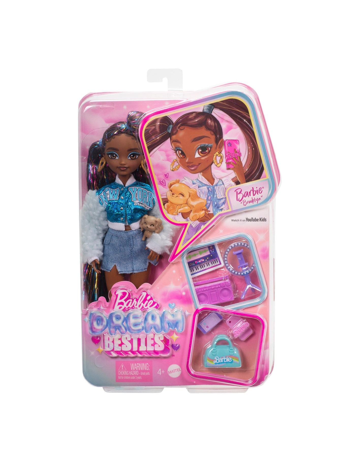 Image 7 of 7 of Barbie Dream Besties Barbie Brooklyn Fashion Doll &amp; Accessories