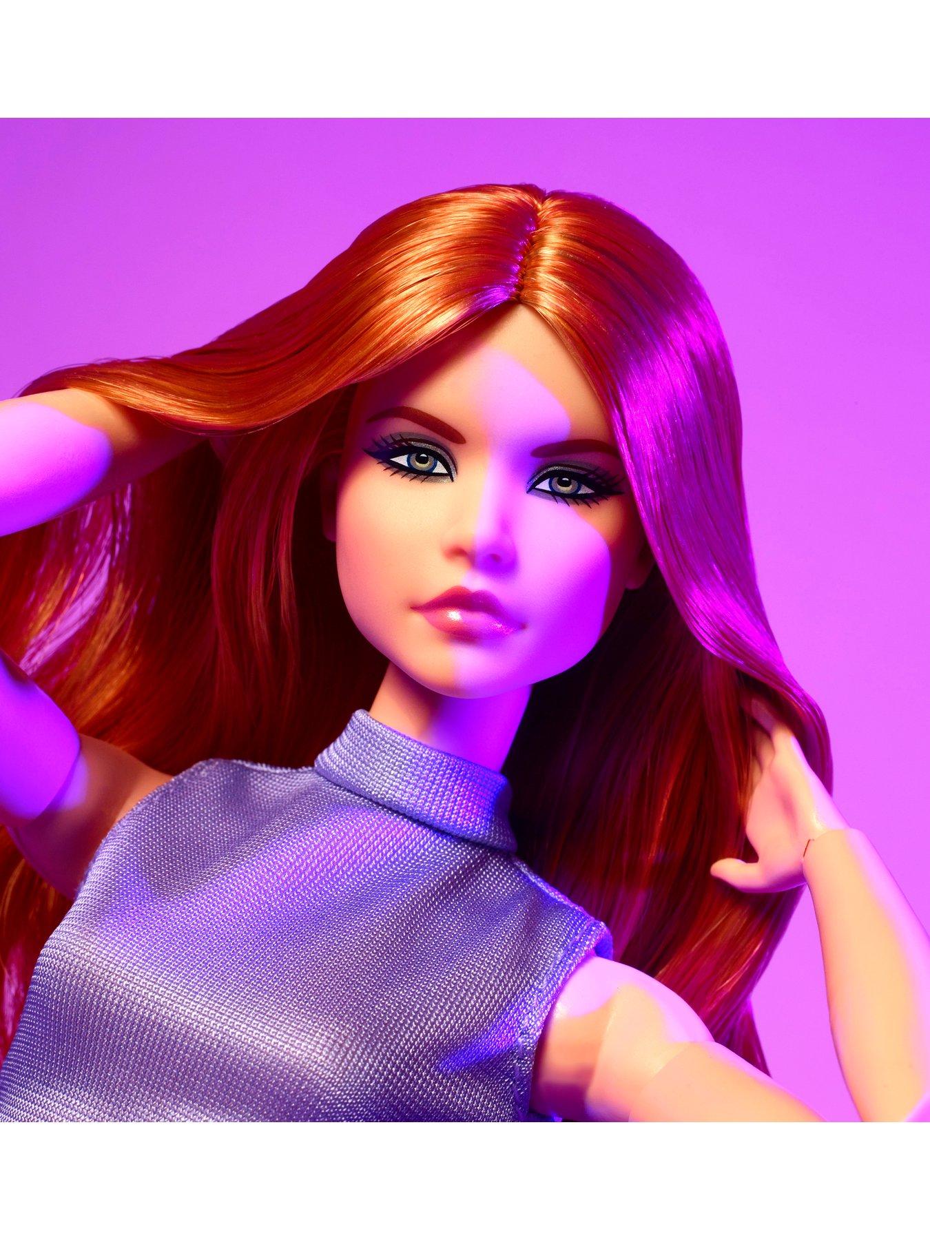 Red hair barbie doll hotsell