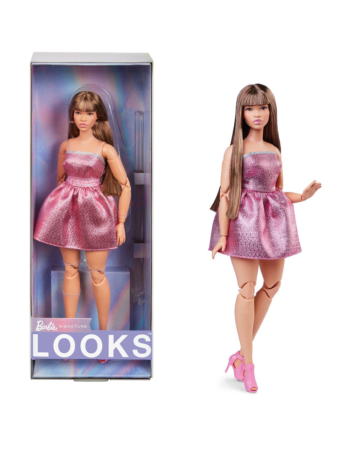 Barbie Looks No. 24 Collectible Doll with Brown Hair and Modern Y2K Fashion Very