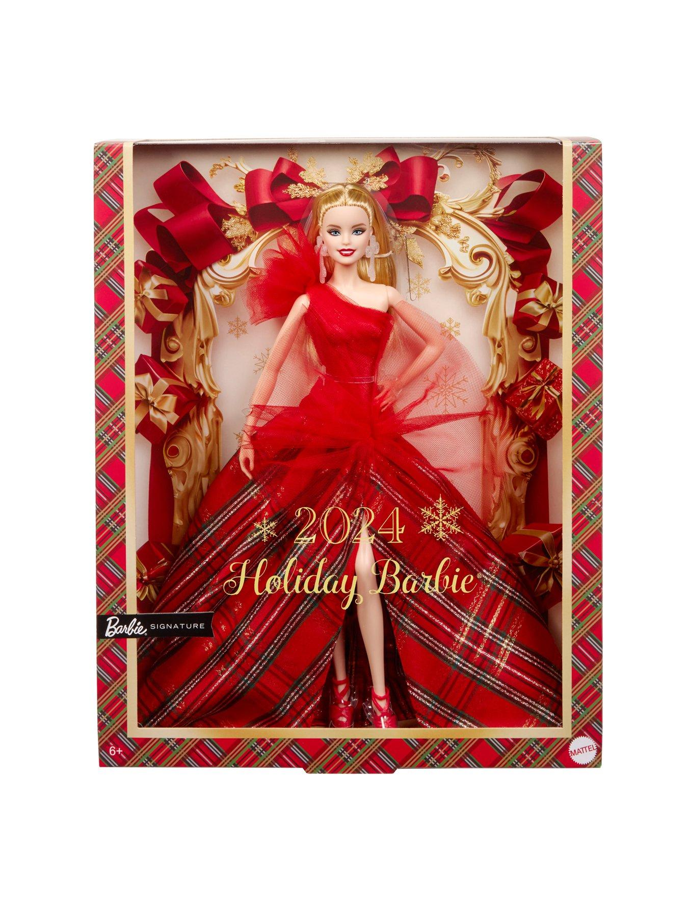 Barbie signature holiday doll hotsell