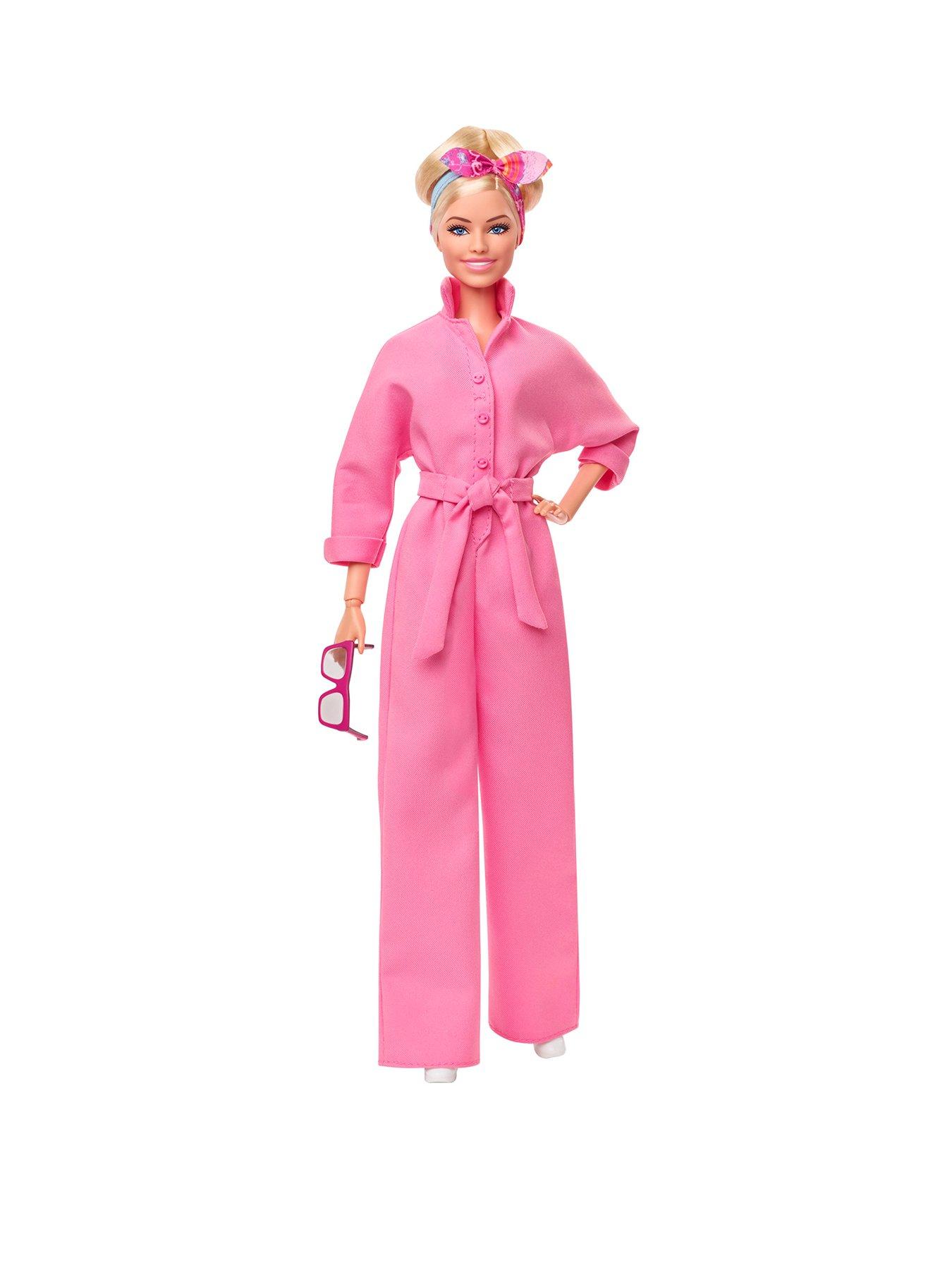 Barbie The Movie Collectible Doll, Margot Robbie as Barbie in Pink ...