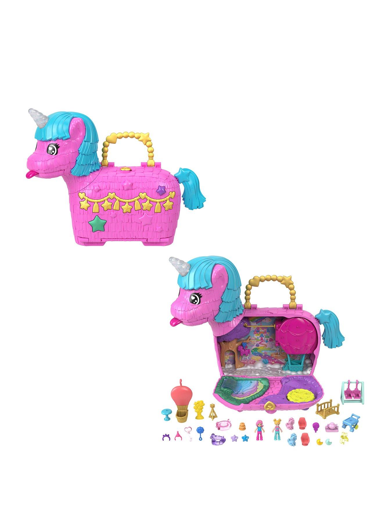 Polly Pocket Unicorn Partyland Playset Very