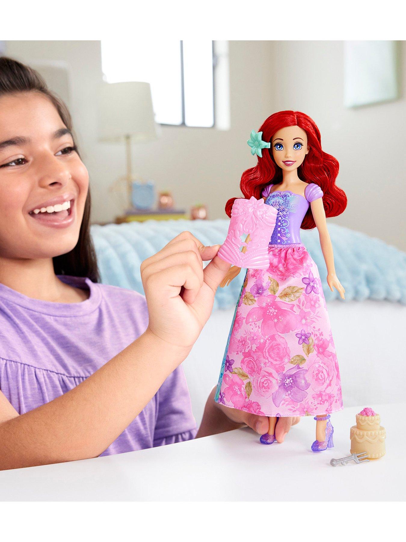 Disney Princess Spin Reveal Ariel Fashion Doll Accessories