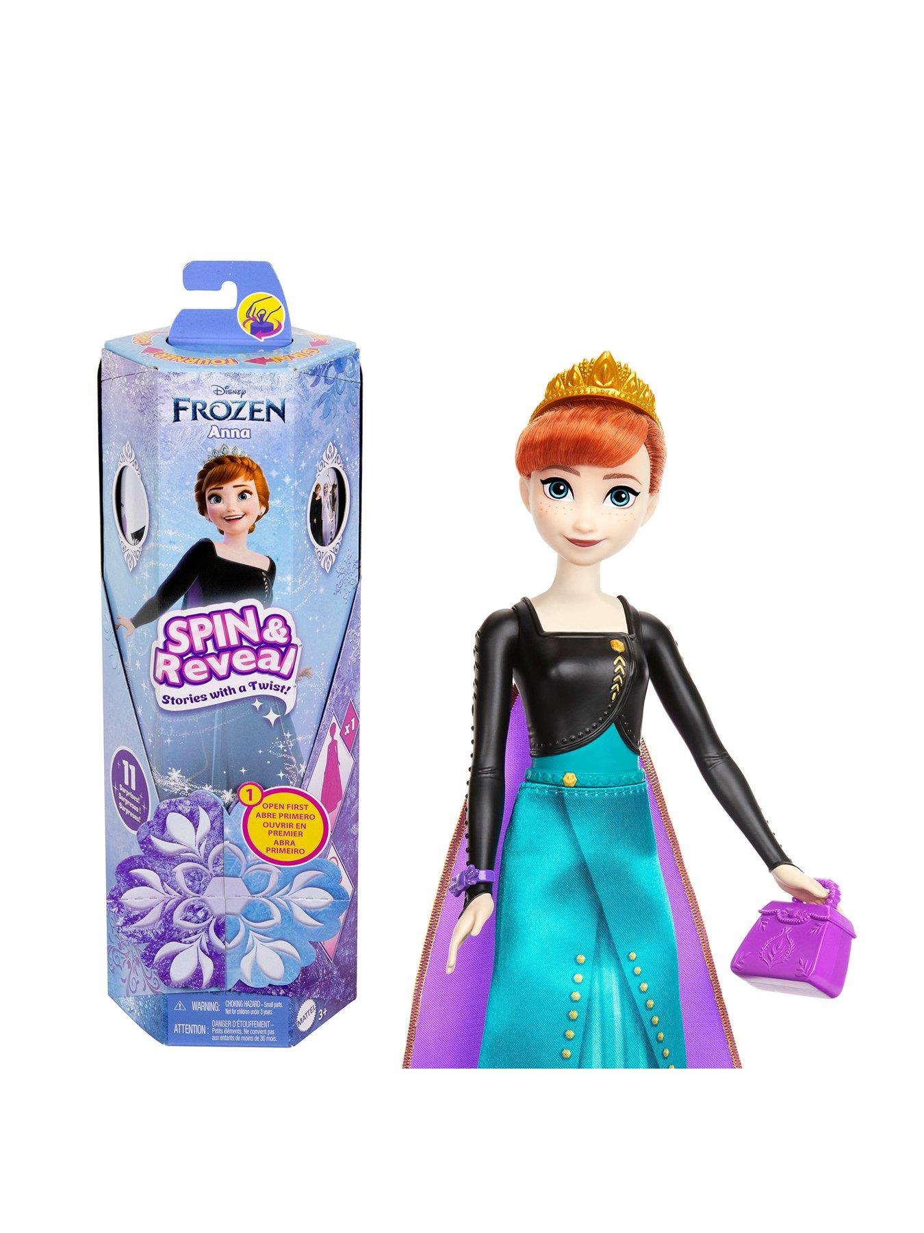 undefined Spin  &  Reveal Anna Fashion Doll  &  Accessories with 11 Surprises