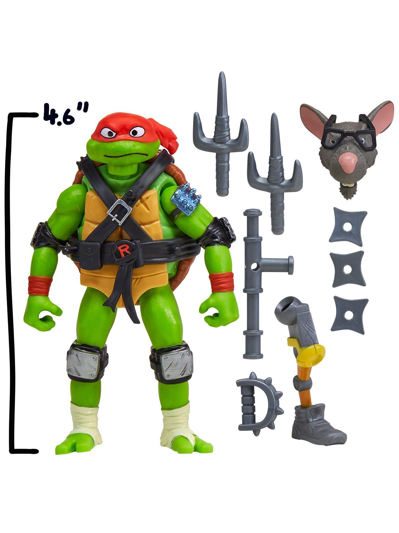 Image 4 of 8 of Teenage Mutant Ninja Turtles Tales of Teenage Mutant Ninja Turtles - Raphael -&nbsp;Mutations Mix and Match 4.5-Inch Figure