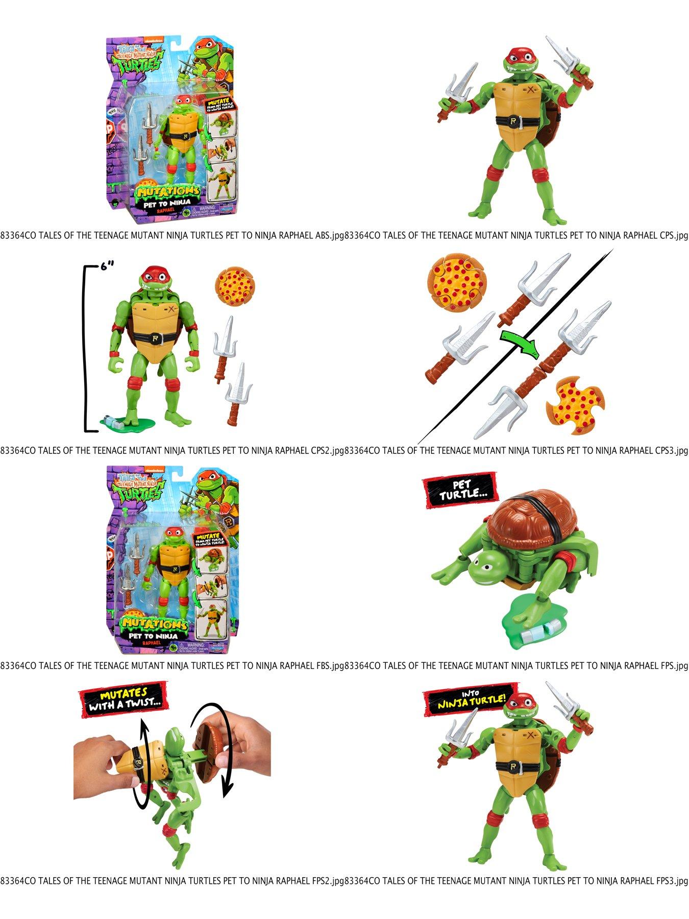 Image 7 of 7 of Teenage Mutant Ninja Turtles Tales of Teenage Mutant Ninja Turtles: Pet to Ninja Figure - Raphael