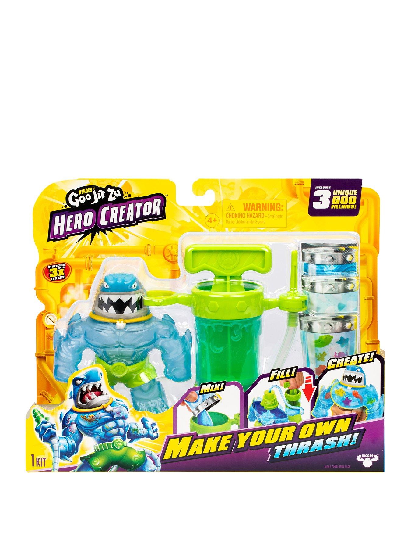 Image 1 of 8 of Heroes of Goo Jit Zu Hero Creator Pack - Thrash