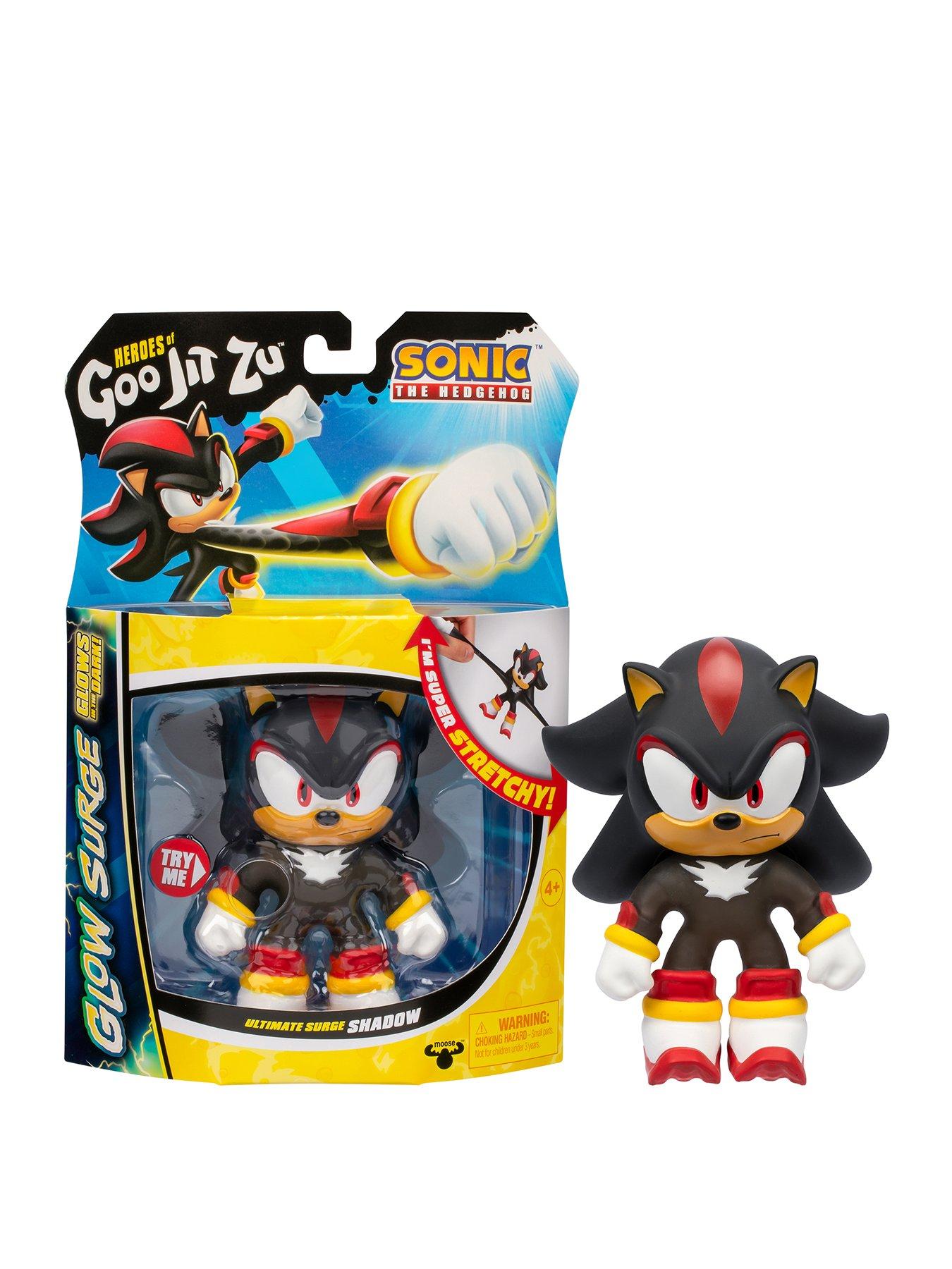 Image 1 of 7 of Heroes of Goo Jit Zu Sonic Glow Surge Hero Pack - Shadow