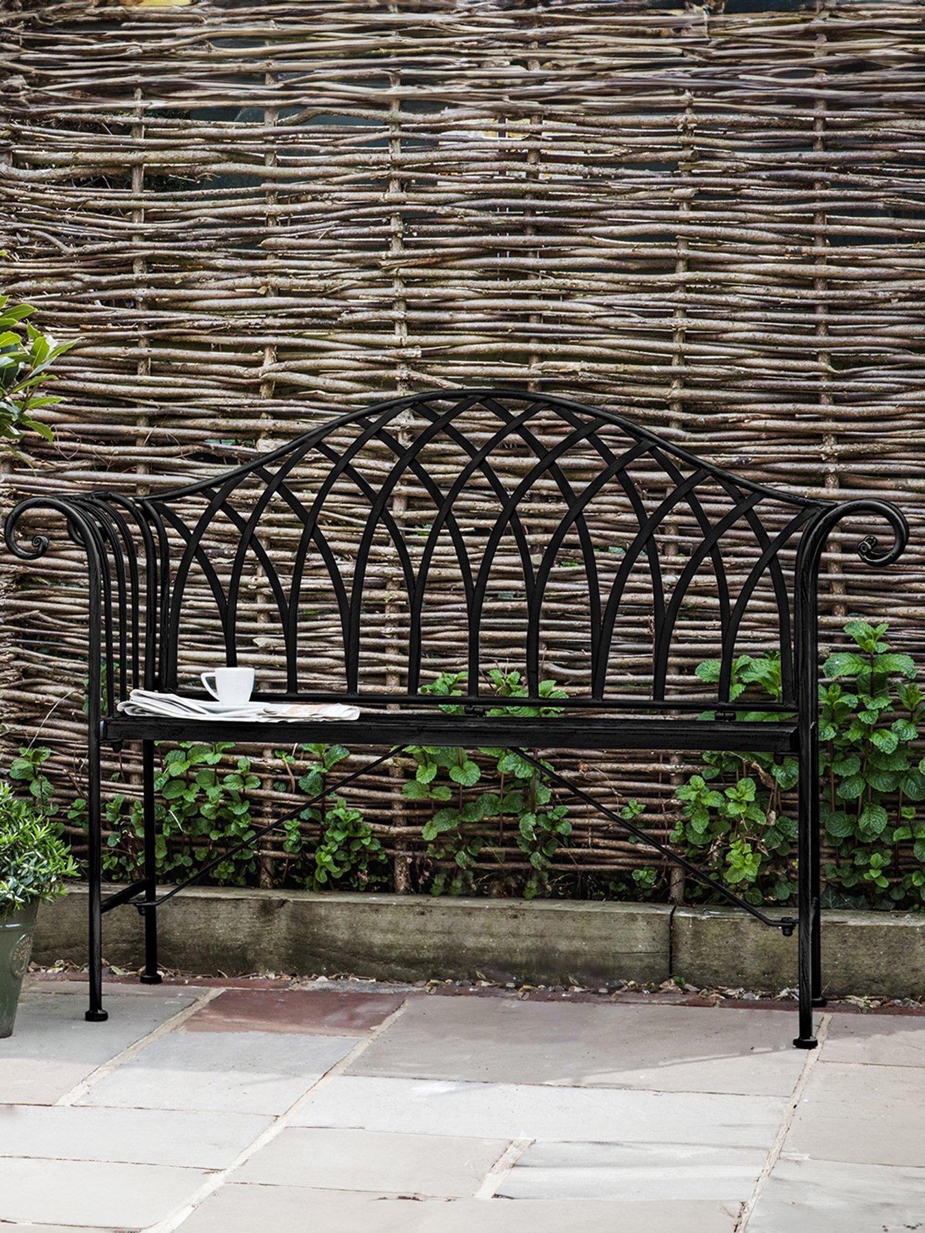 Gallery Duchess Outdoor Bench Noir