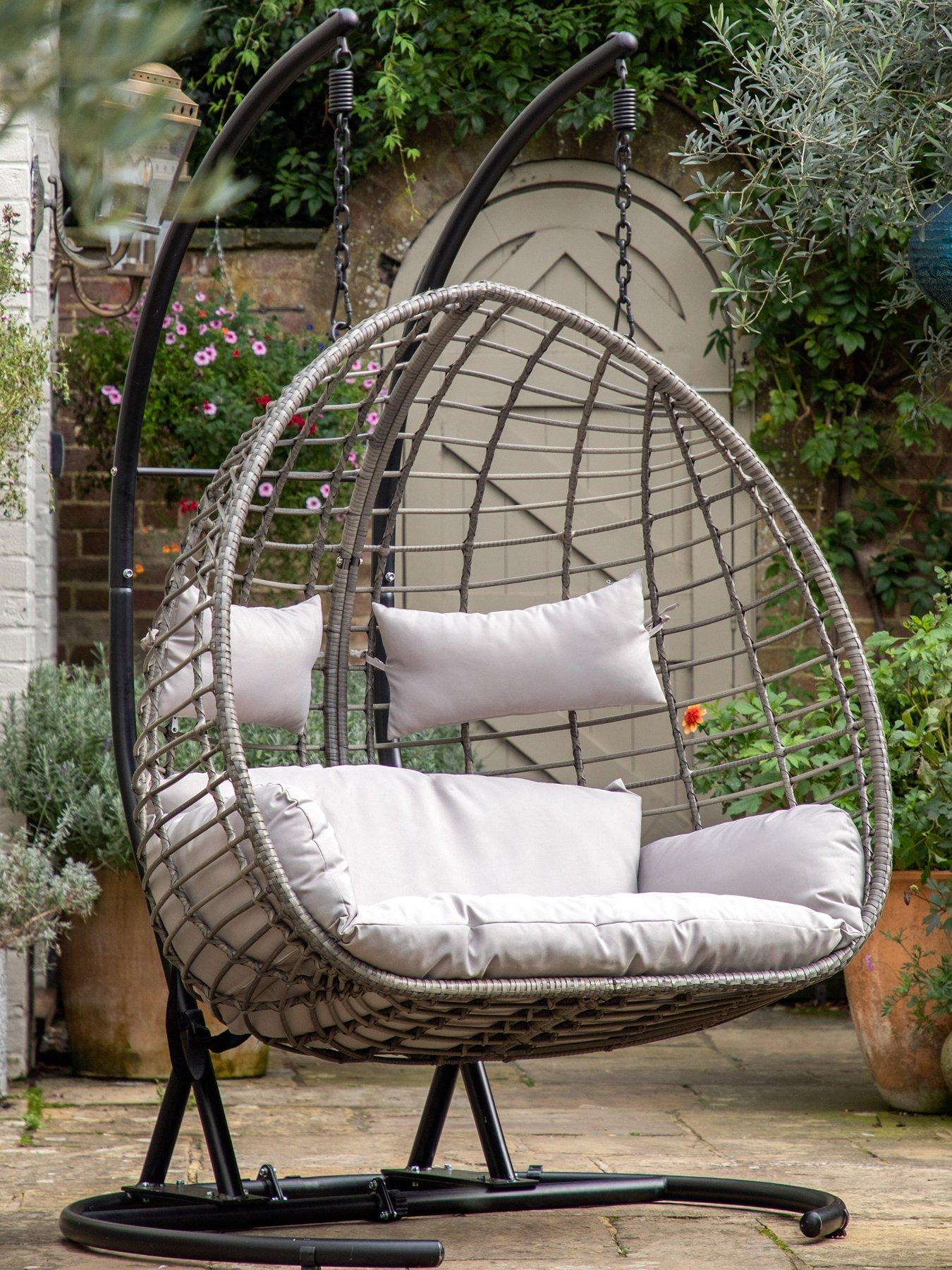 Image 1 of 7 of Gallery Direct Adanero Hanging 2 Seater Chair