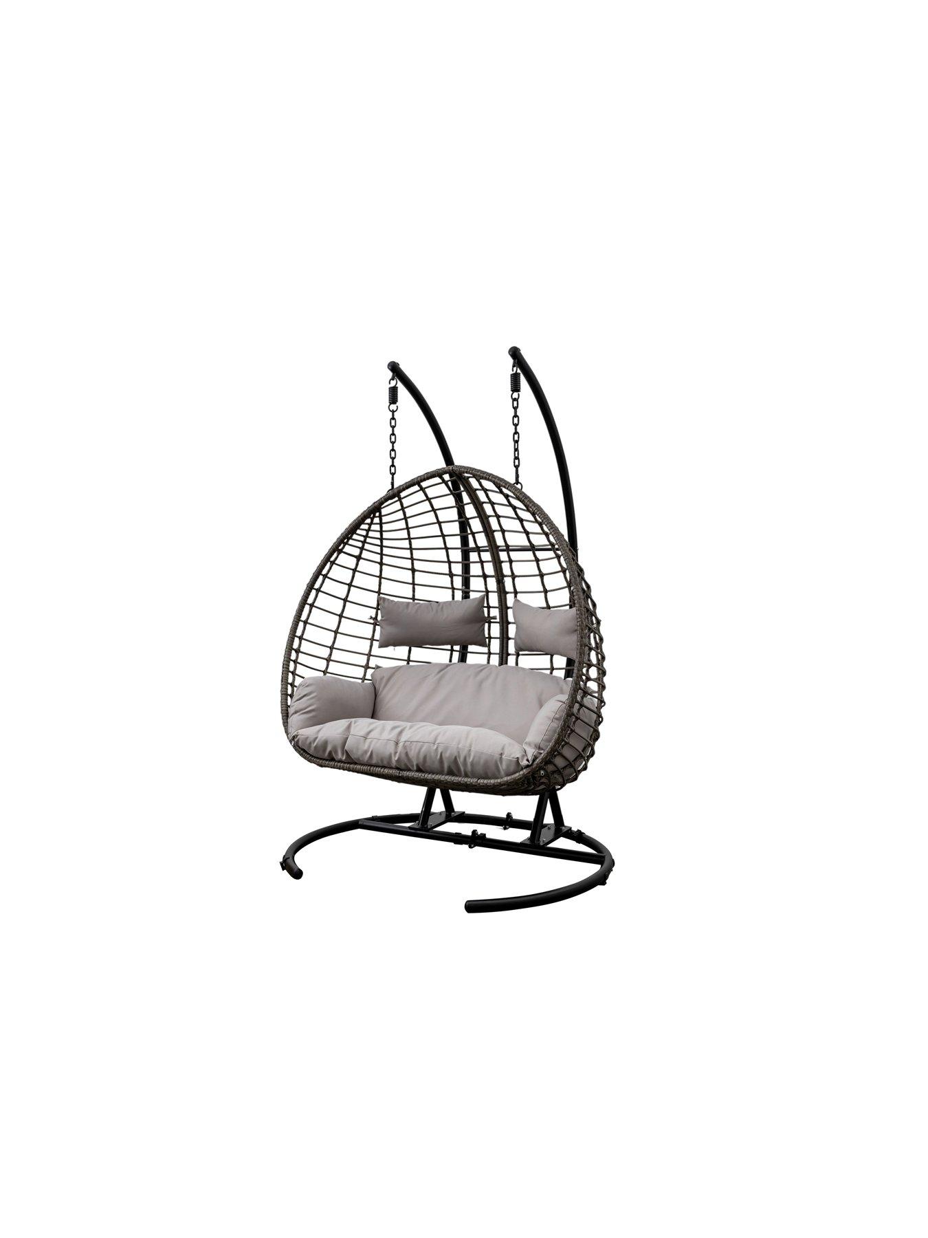 Image 4 of 7 of Gallery Direct Adanero Hanging 2 Seater Chair