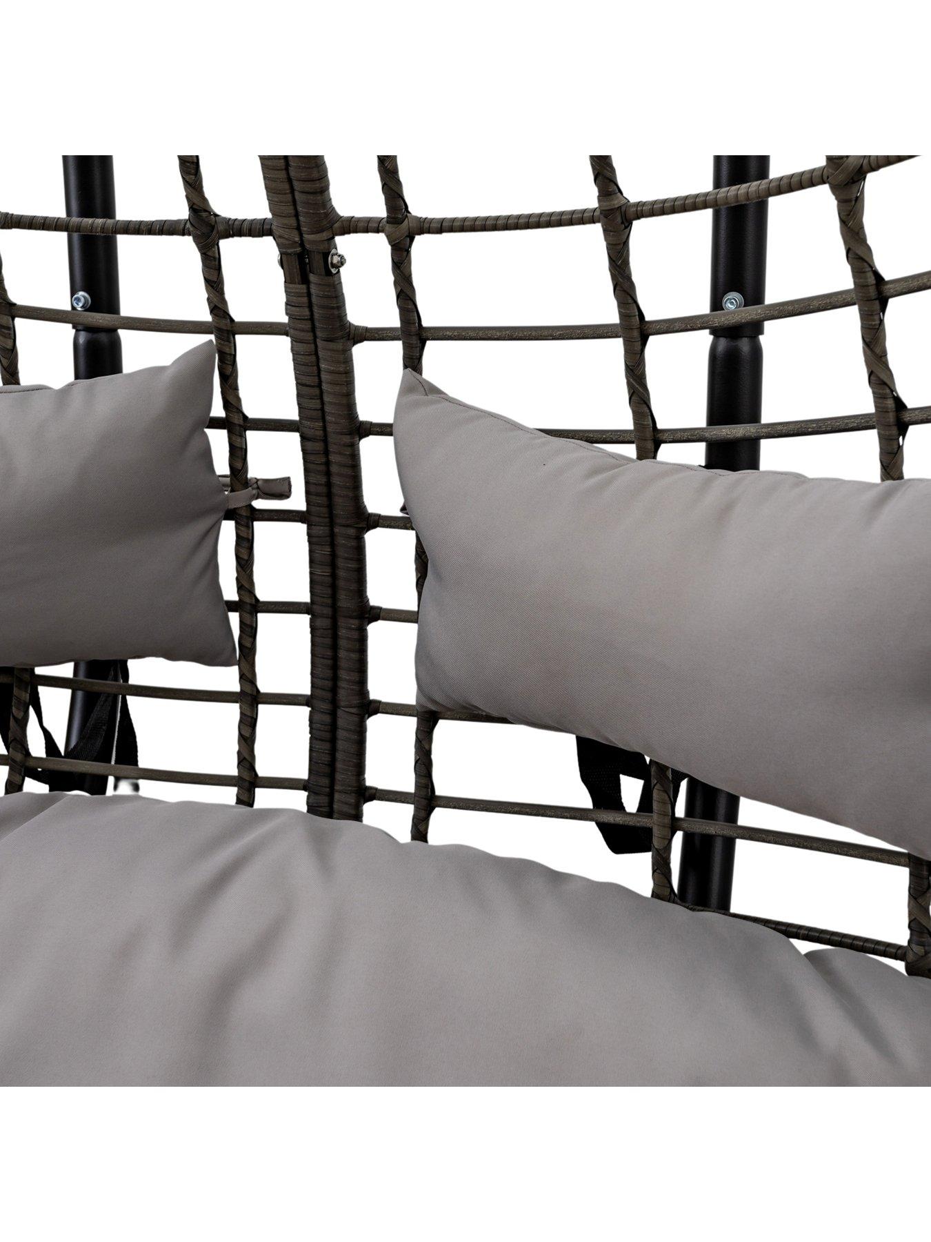 Image 7 of 7 of Gallery Direct Adanero Hanging 2 Seater Chair