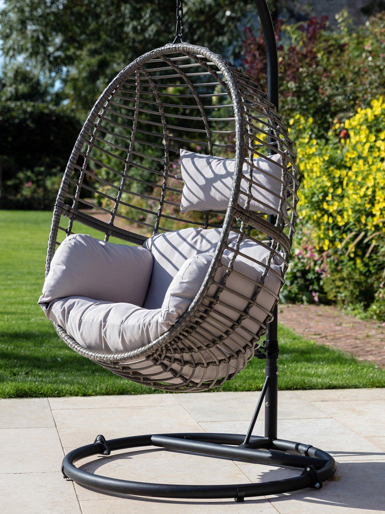 Product photograph of Gallery Adanero Hanging Chair from very.co.uk