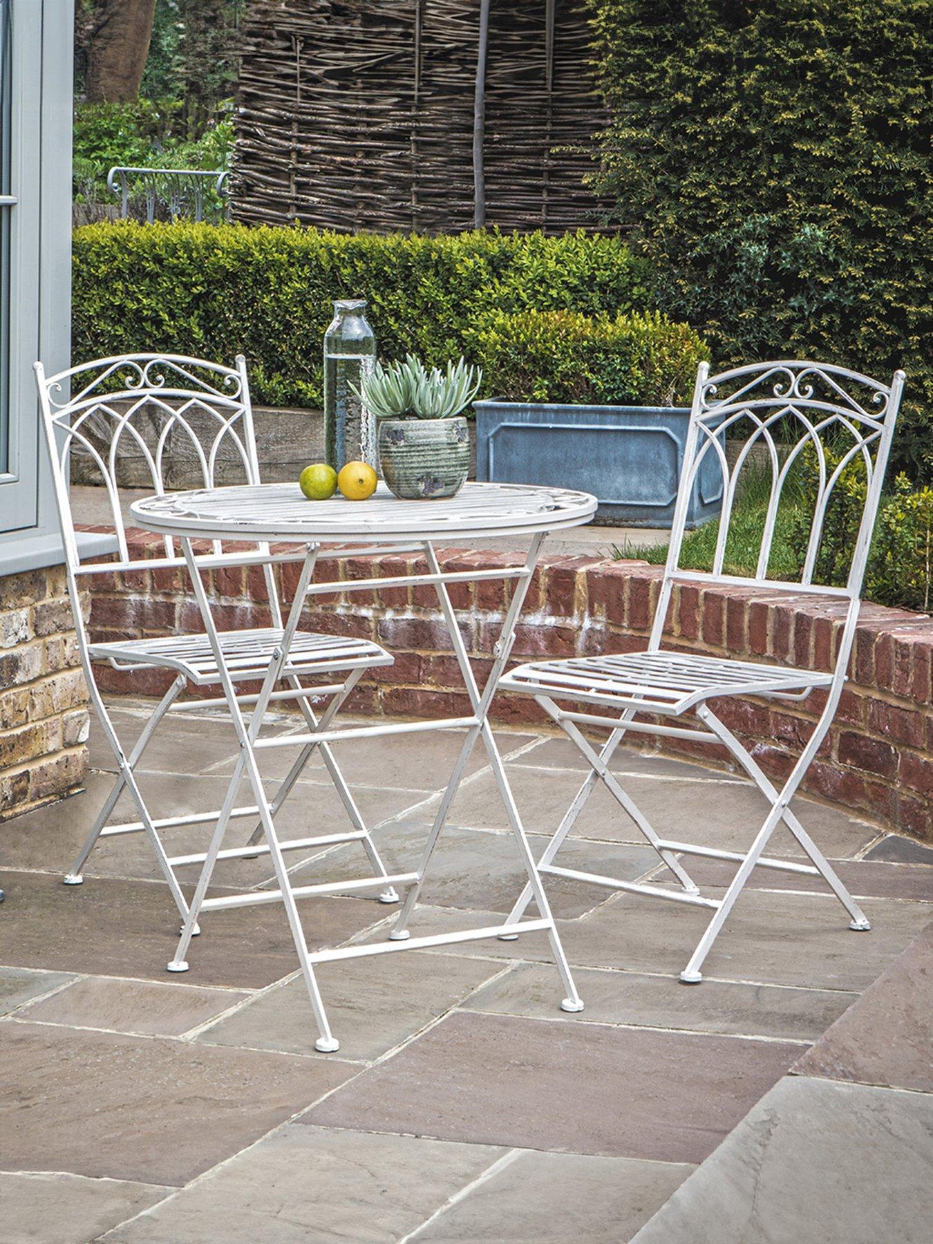 Gallery Direct Burano Outdoor Bistro Set Gatehouse