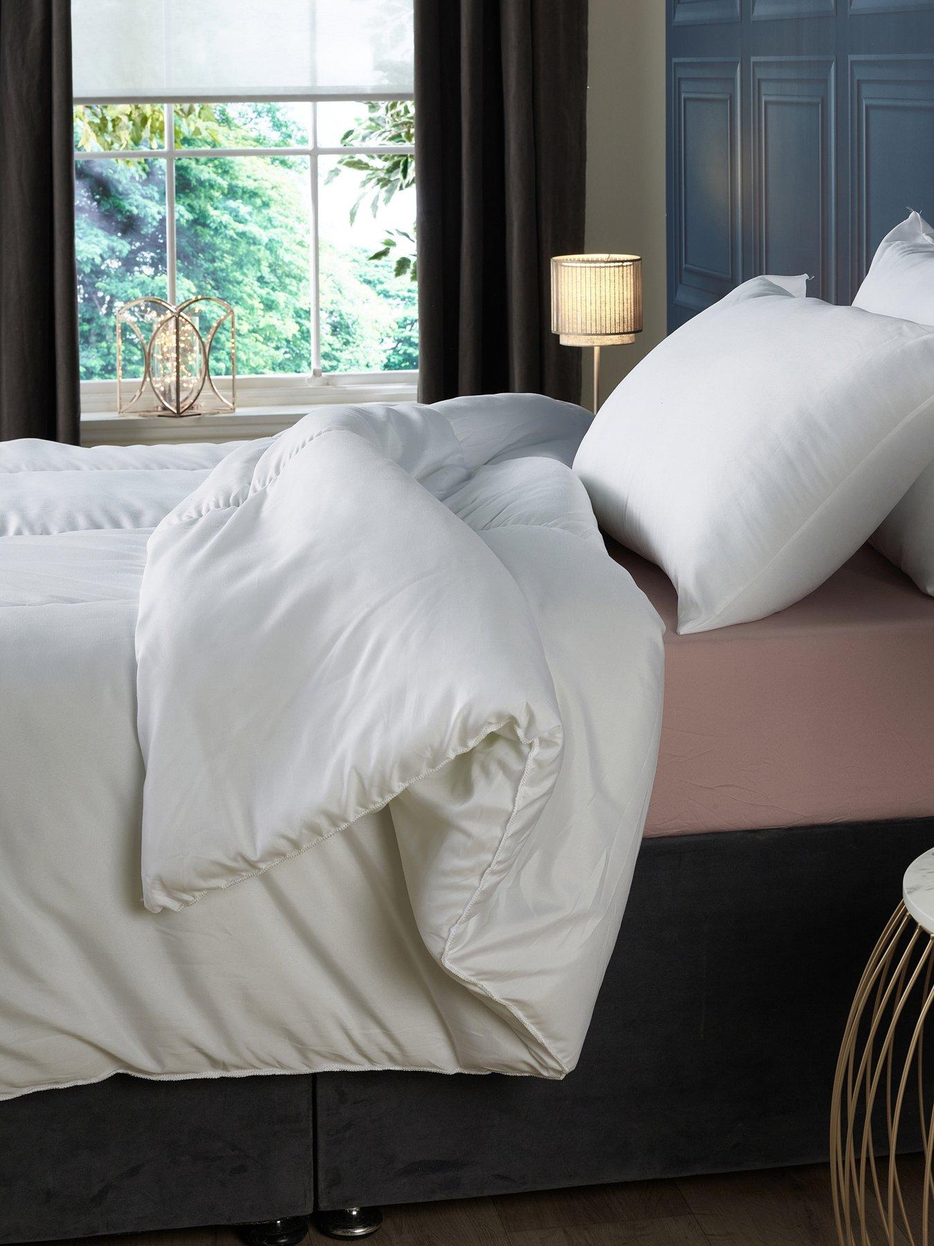 Image 4 of 5 of Very Home Anti-Bacterial 15 Tog Duvet - Db - White