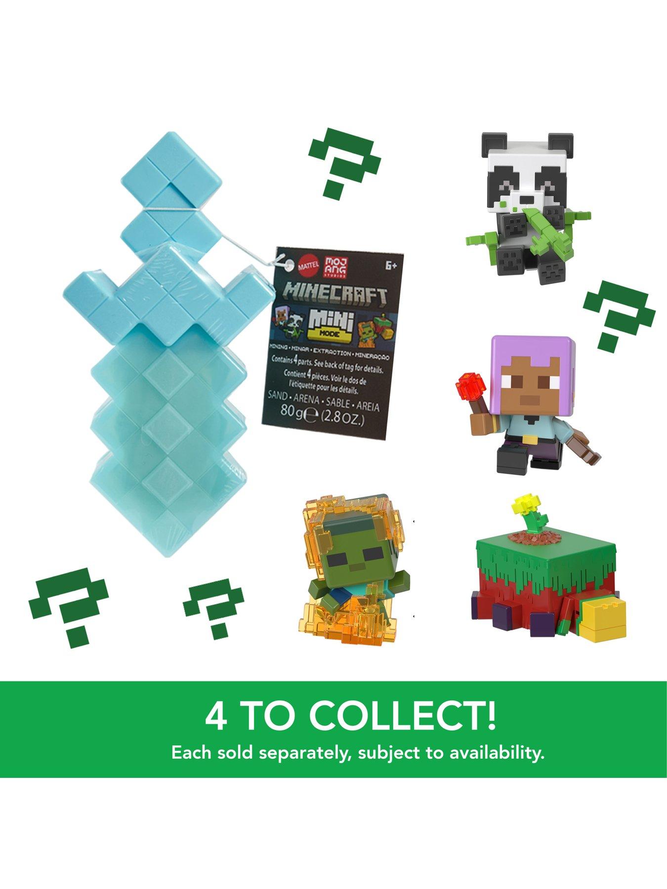 Image 2 of 7 of Minecraft Mini Mode Mining Action Figures Assortment