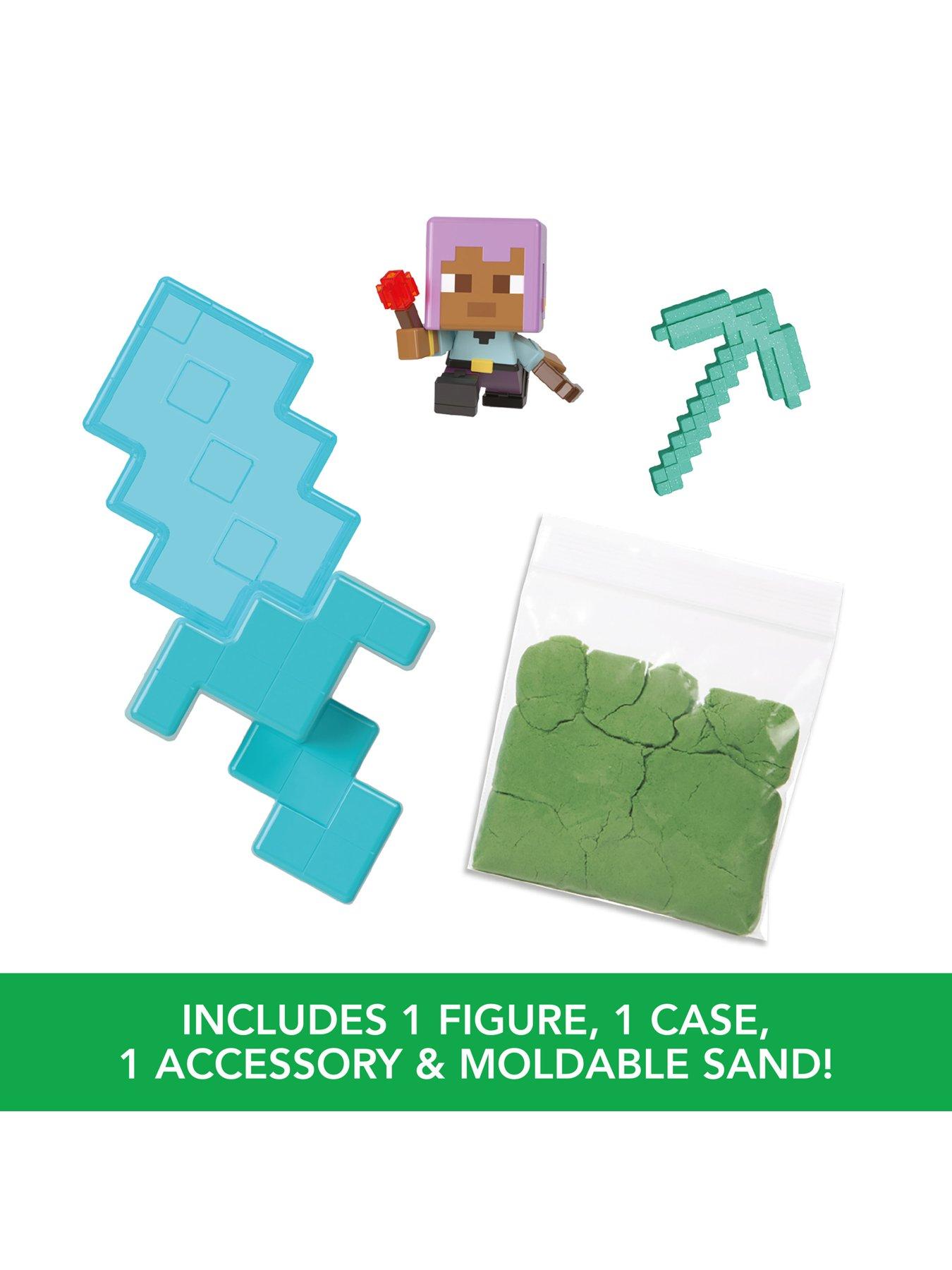 Image 3 of 7 of Minecraft Mini Mode Mining Action Figures Assortment