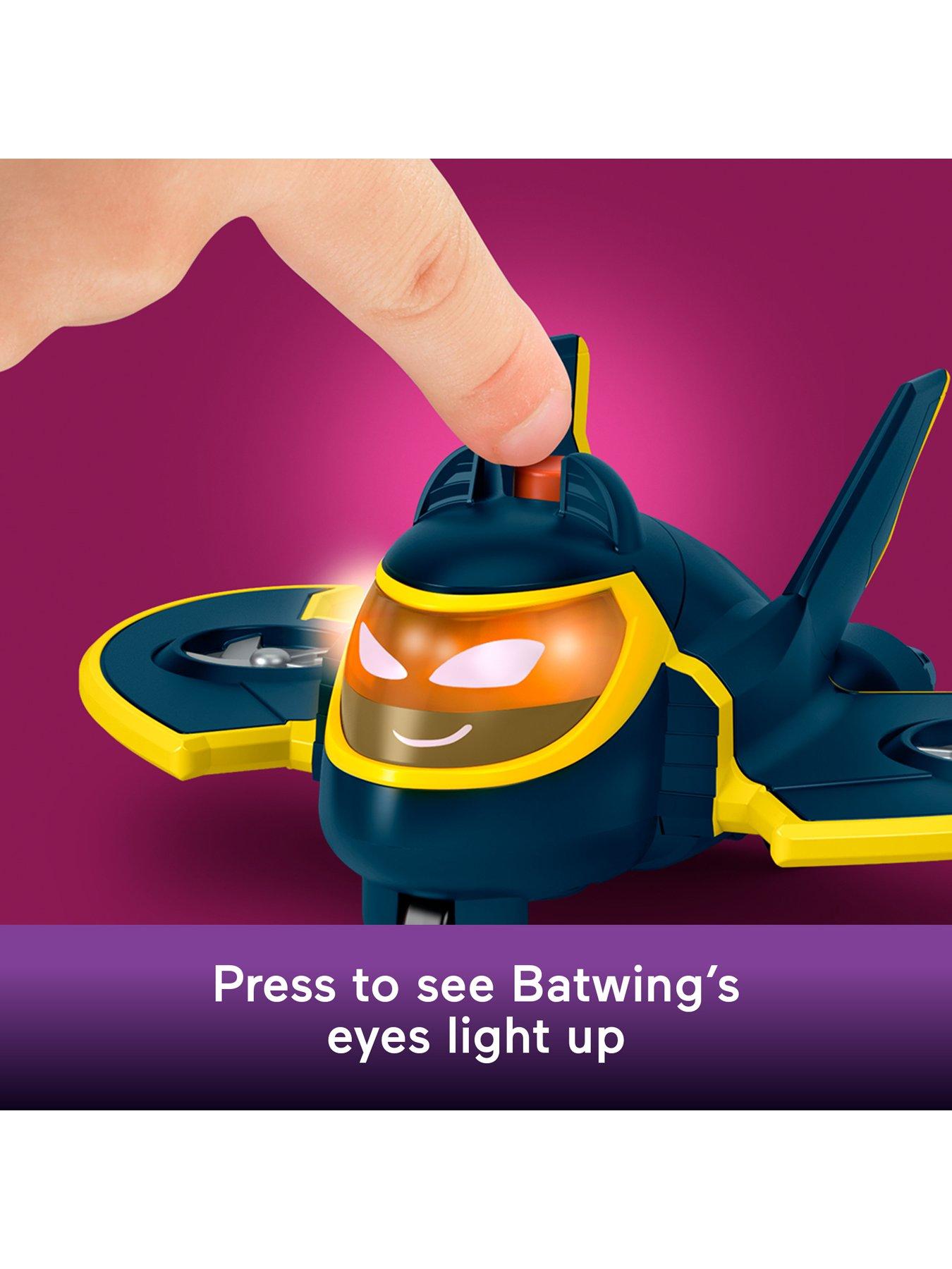 Batman Batwheels Light-Up Racers Toy Cars 2-Pack: Redbird & Batwing | Very