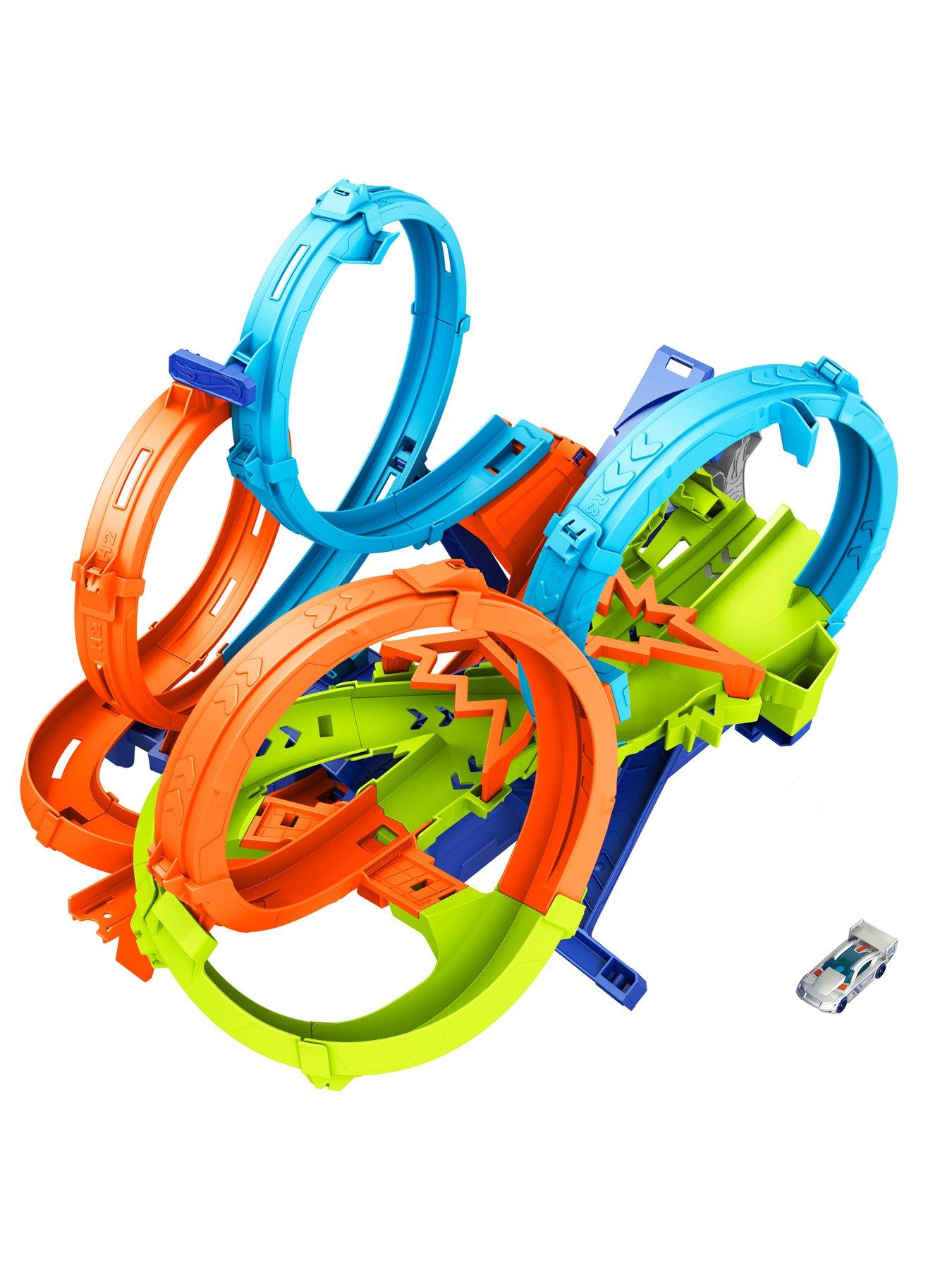 Hot wheels 4 loop track on sale