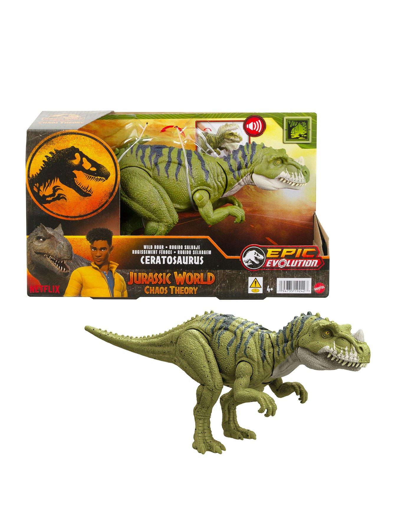 JURASSIC WORLD Wild Roar Dino: Ceratosaurus | Very.co.uk