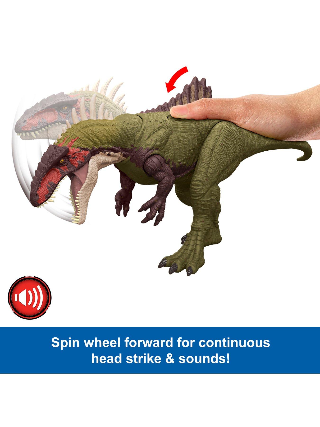 JURASSIC WORLD Battle Roarin' Becklespinax Dinosaur Figure Very