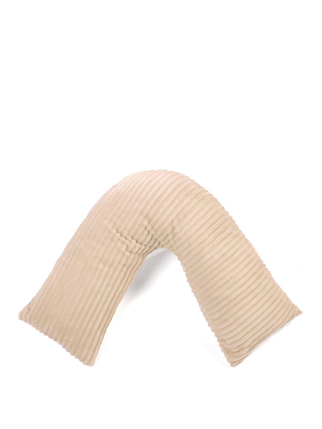 Image 2 of 4 of The Very Collection Jumbo Cord V-Shaped Pillow