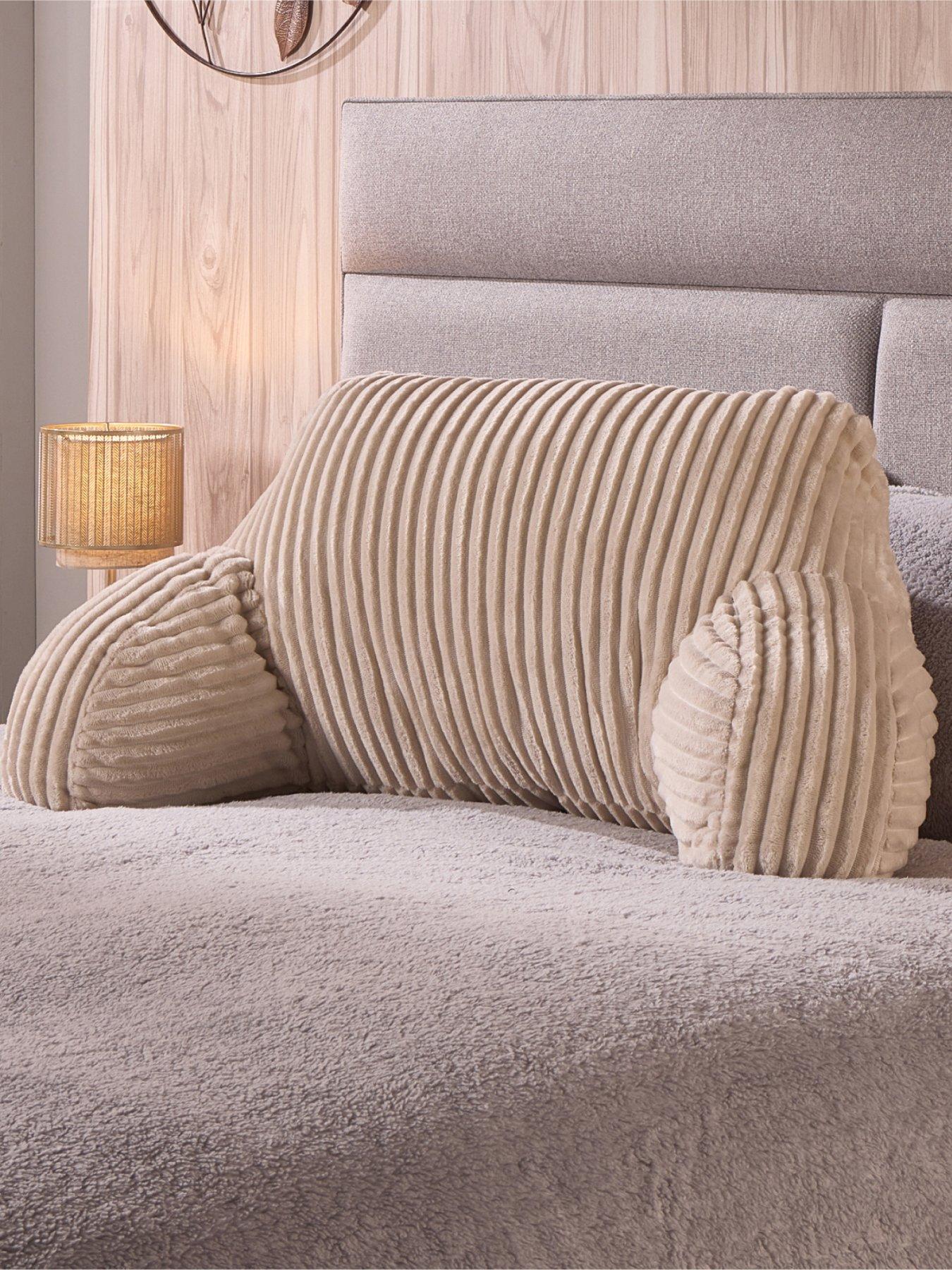 Product photograph of Very Home Jumbo Cord Cuddle Cushion from very.co.uk