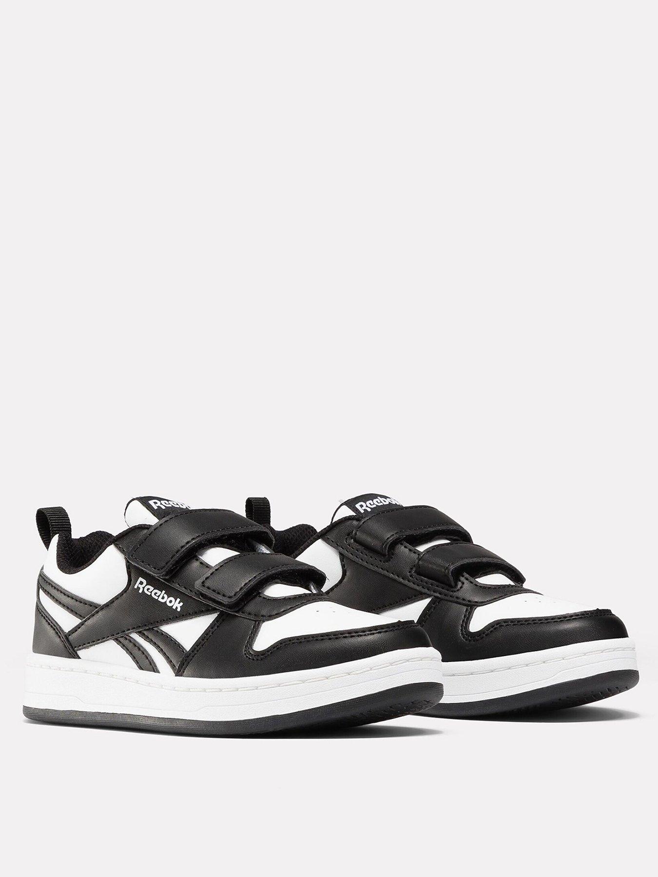 Reebok Kids Royal Prime 2.0 Velcro Trainers Black white Very