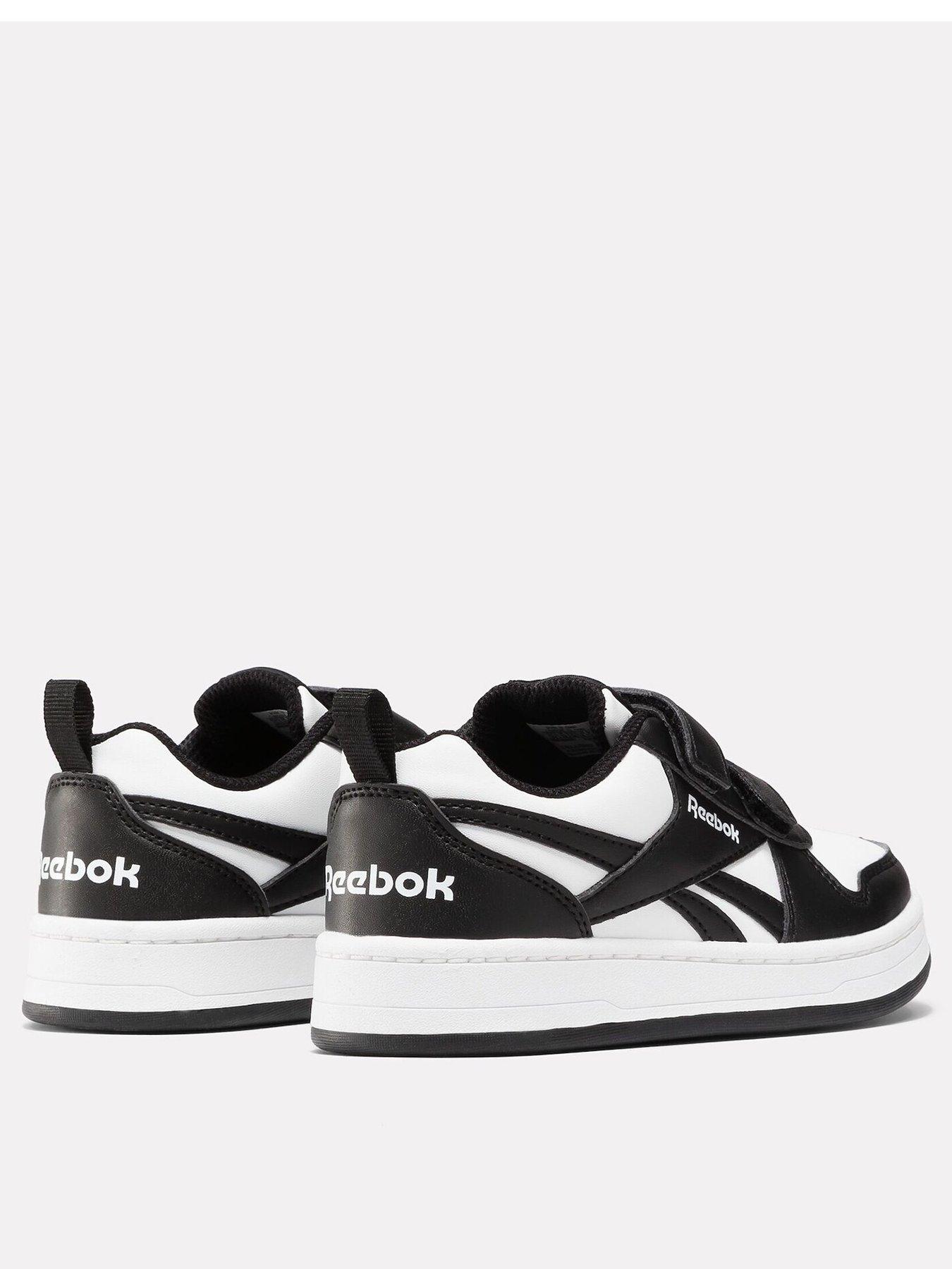 Reebok Kids Royal Prime 2.0 Velcro Trainers Black white Very
